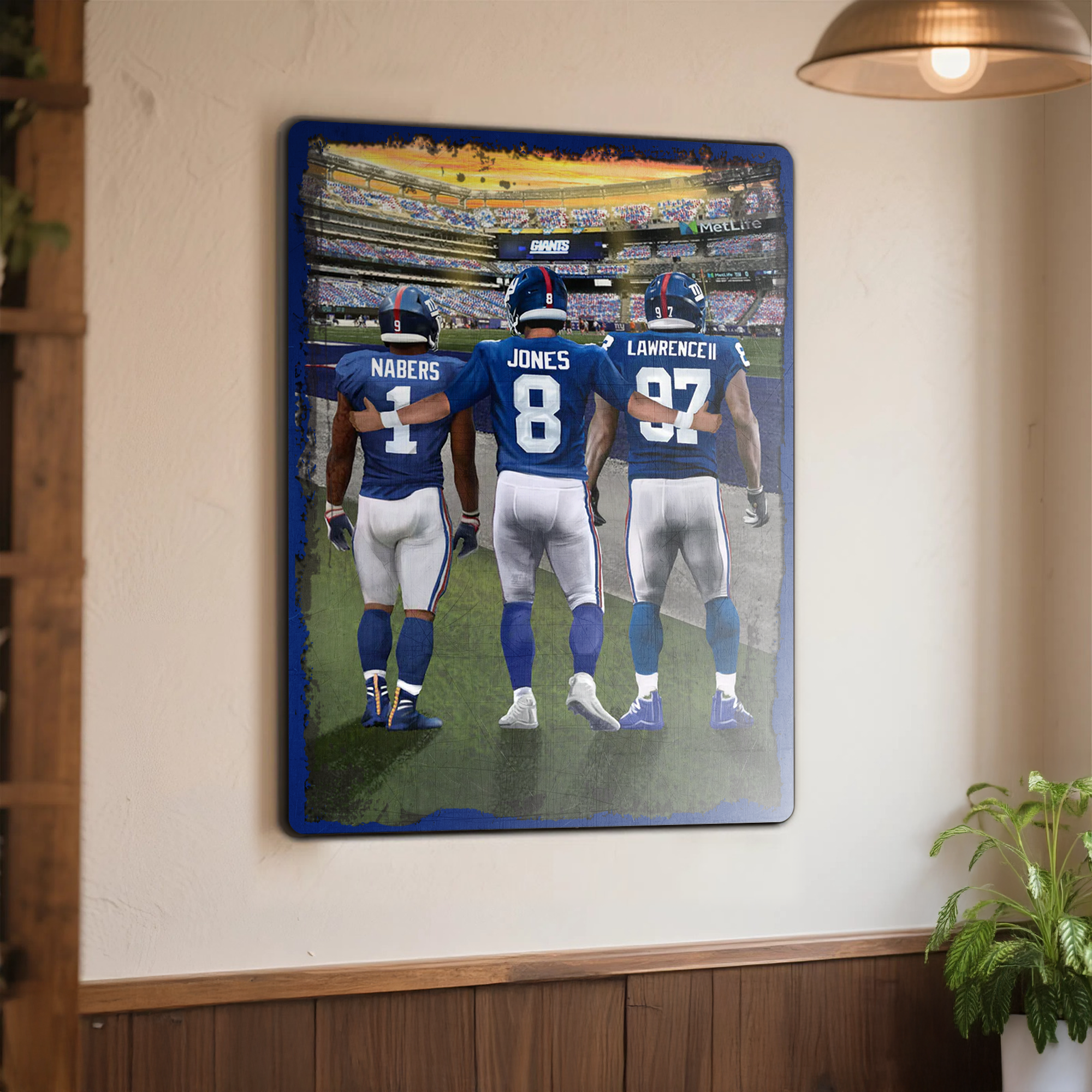 New York Giants Metal Sign PT71675