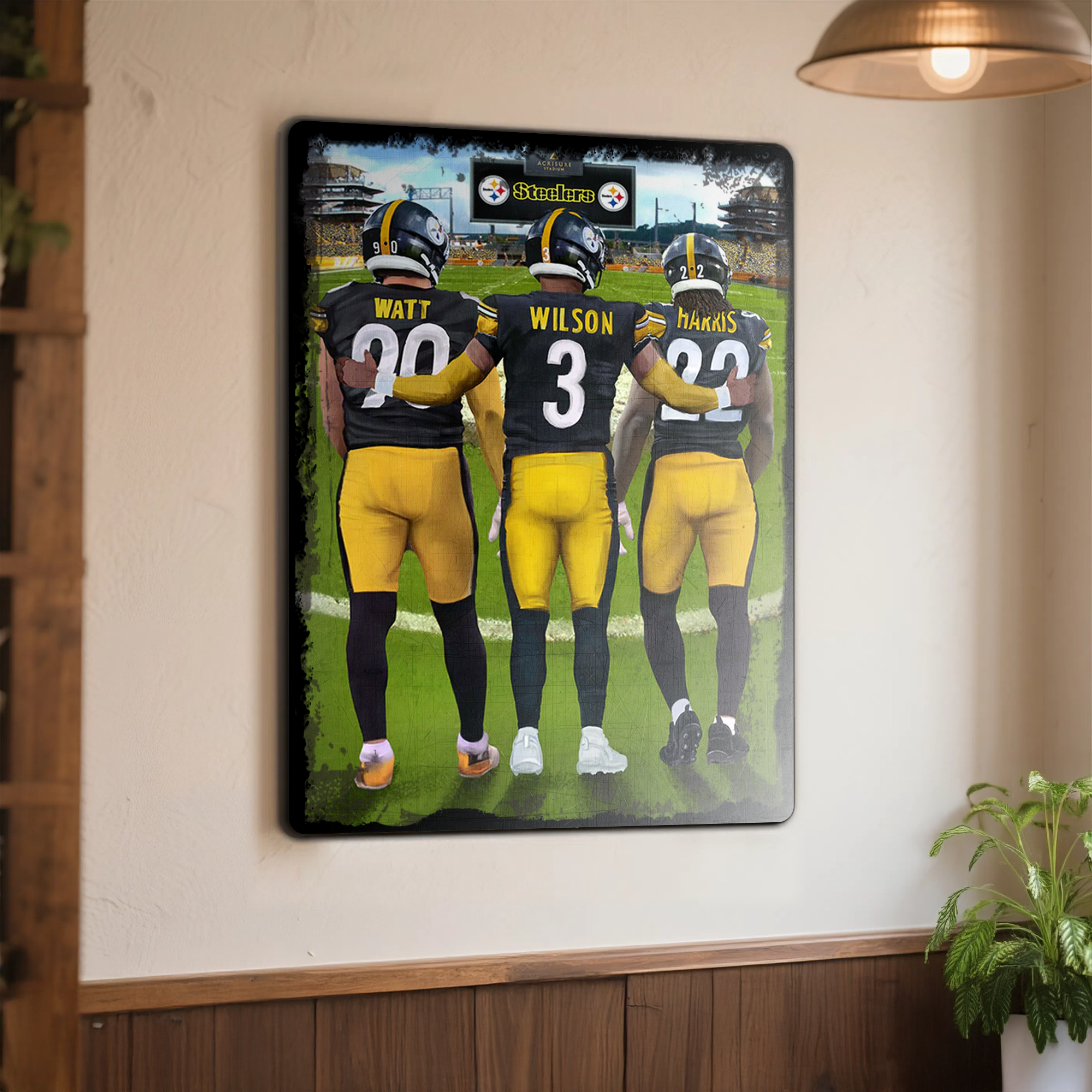 Pittsburgh Steelers Metal Sign PT71678
