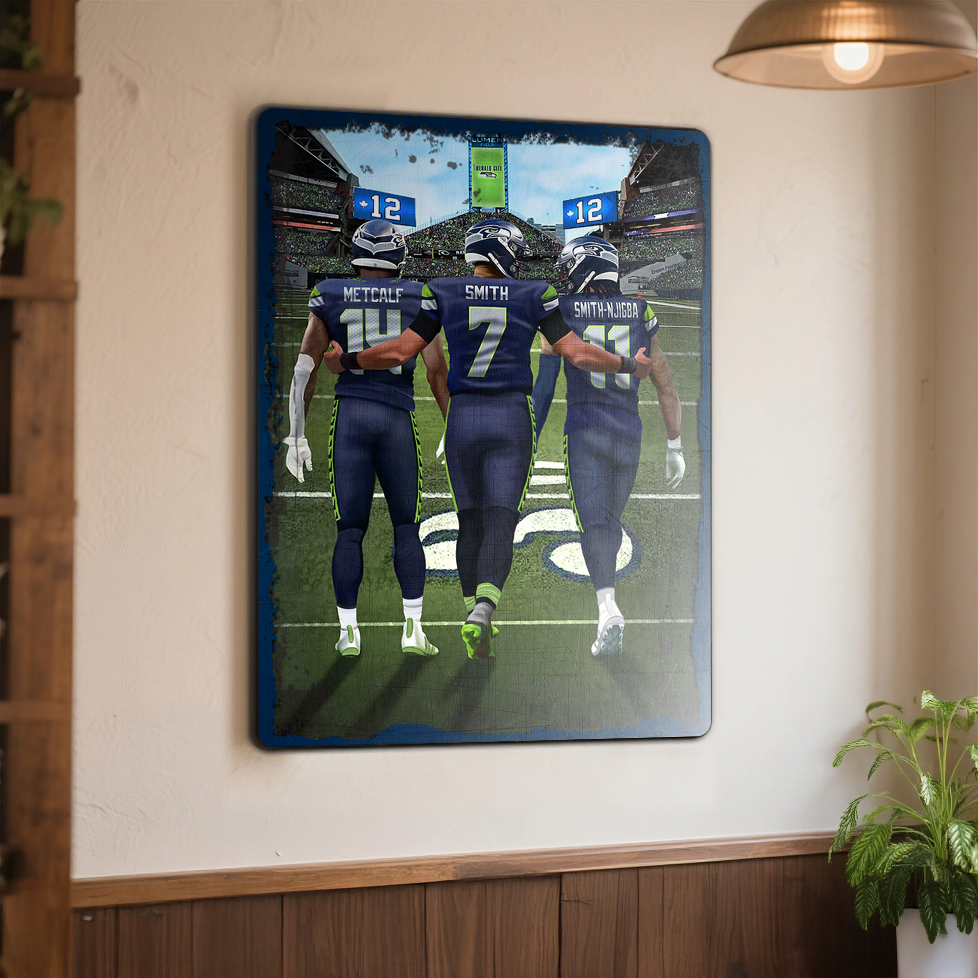 Seattle Seahawks Metal Sign PT71680