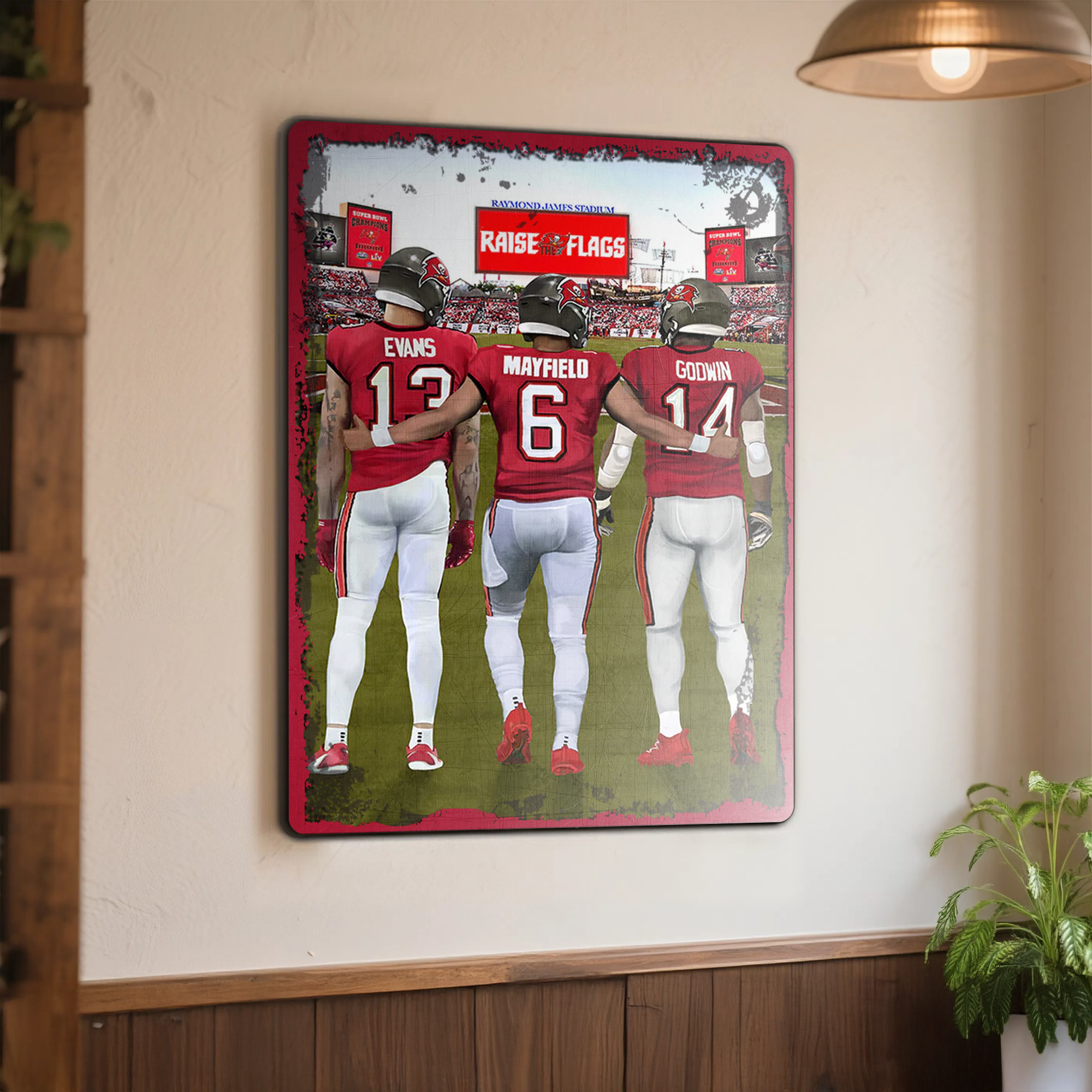 Tampa Bay Buccaneers Metal Sign PT71681