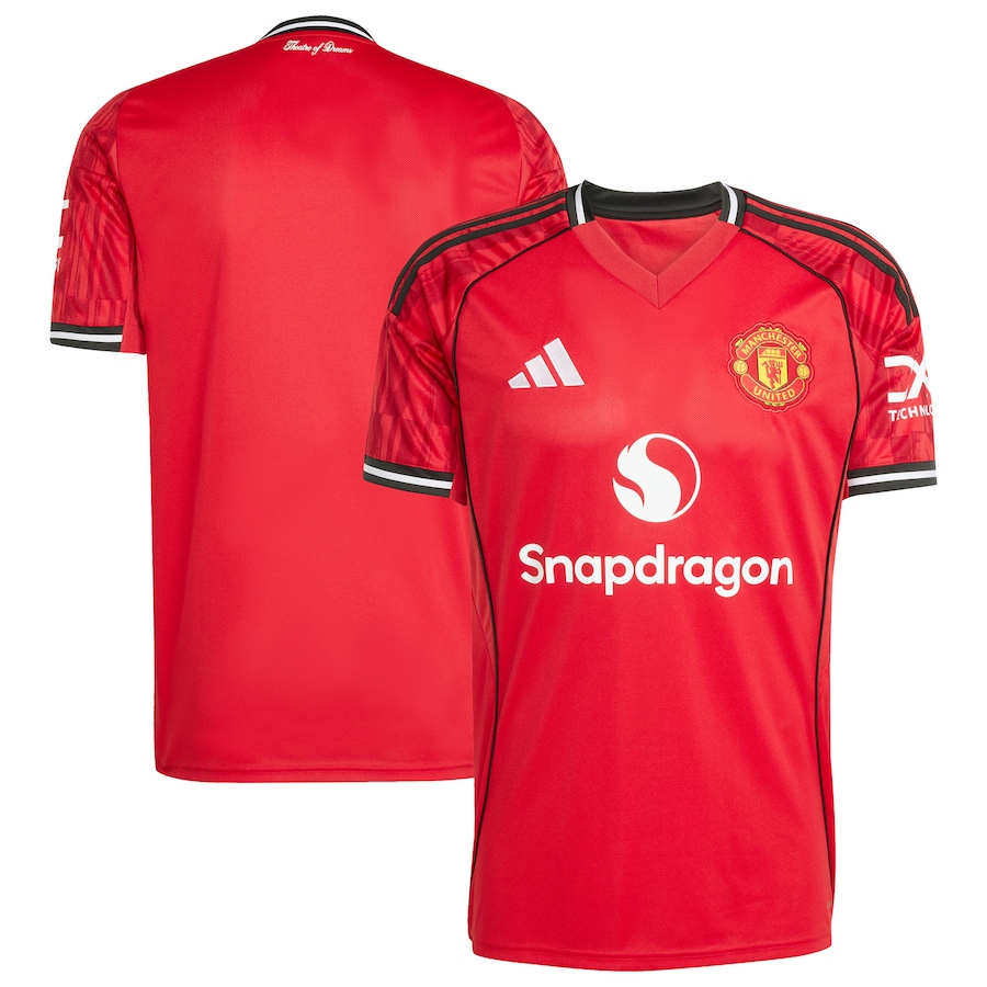 Manchester United adidas Home 2025/26 Replica Jersey - Red PT71706