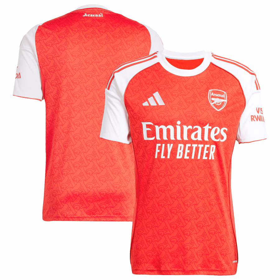 Arsenal adidas 2025/26 Home Replica Jersey - Red PT71714