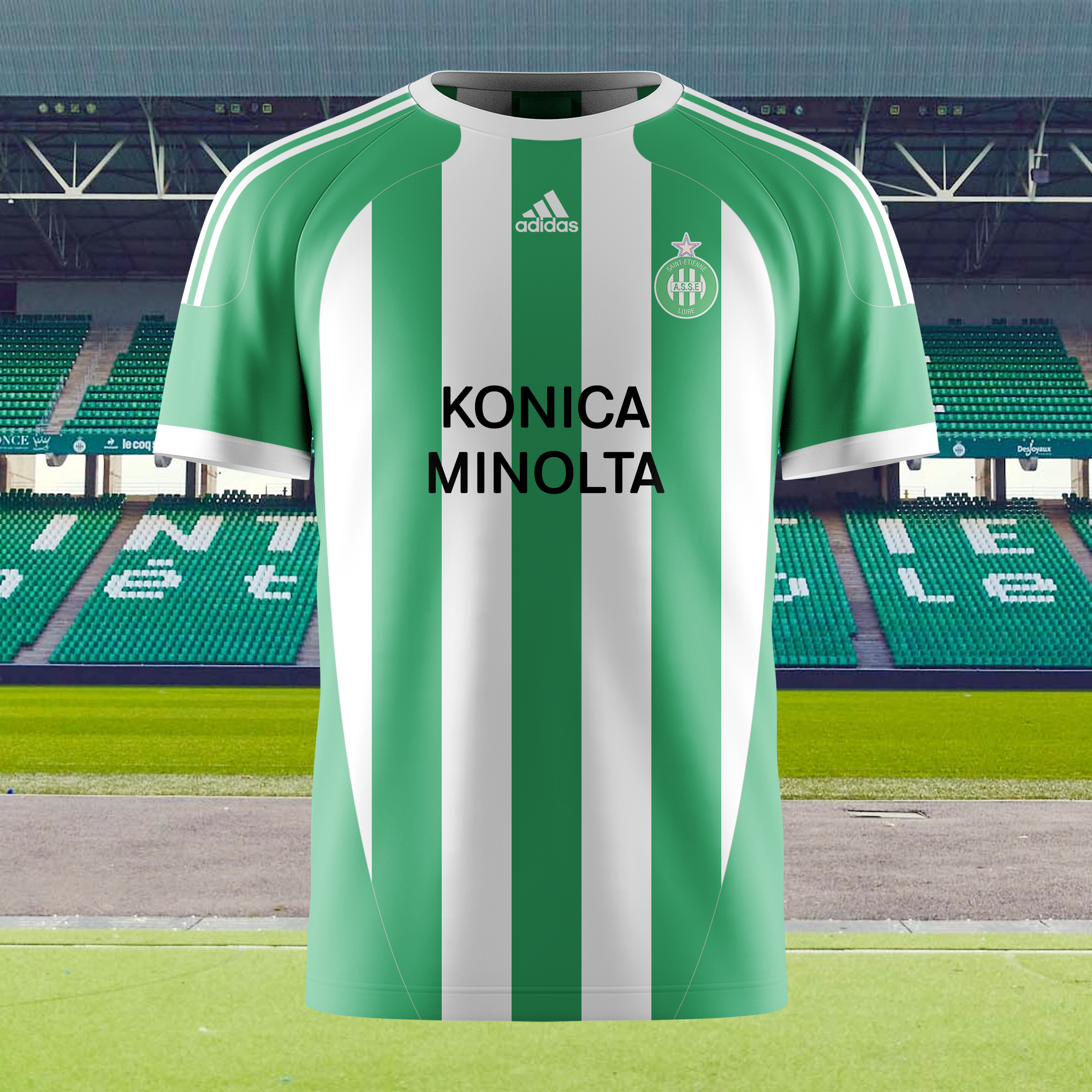 AS Saint-Étienne 2008-09 Third Kit Retro Shirt PT71687