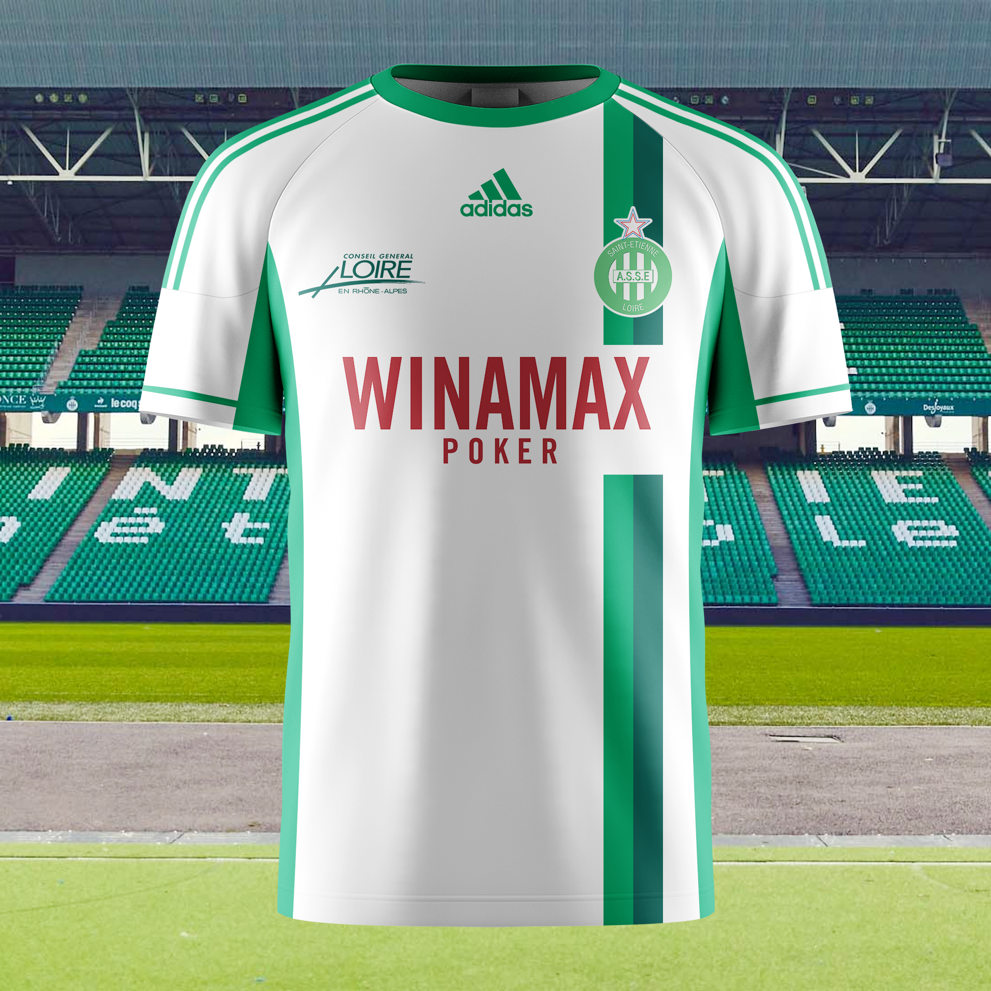 AS Saint-Étienne 2012-13 Away Kit Retro Shirt PT71688
