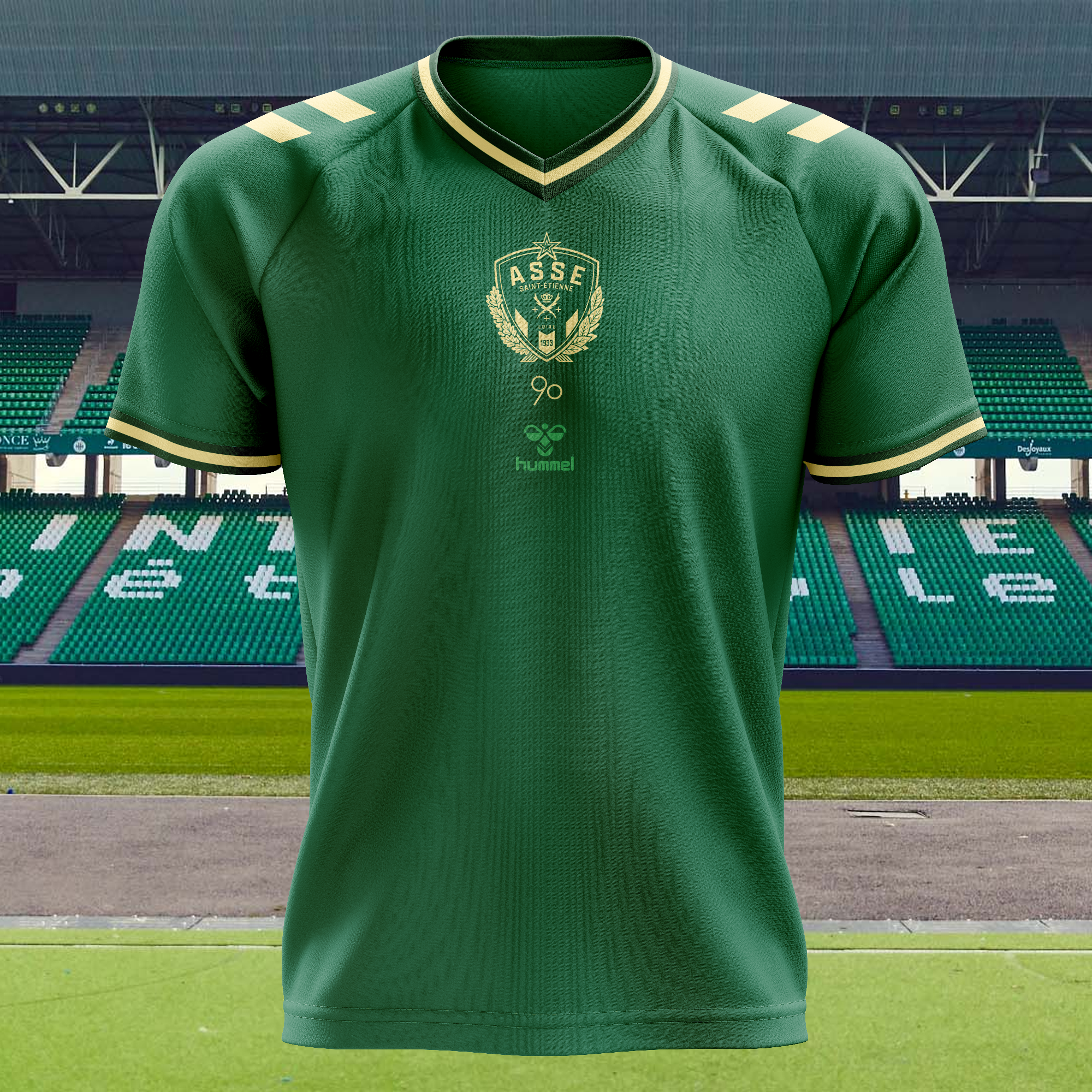 AS Saint-Étienne 2023-24 Anniversary Kit Retro Shirt PT71689