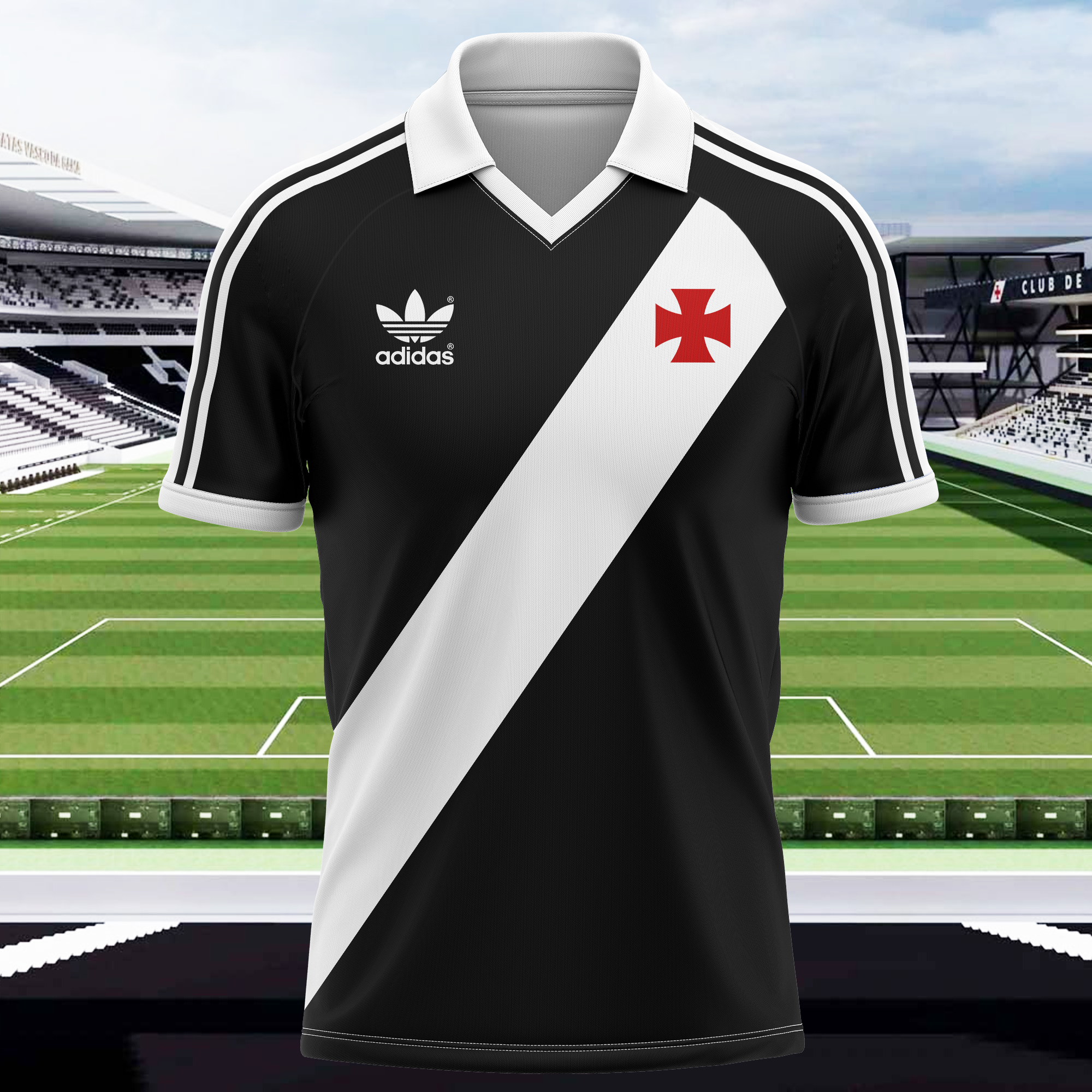 Vasco de Gama 1988 Home Shirt Retro Shirt PT71697