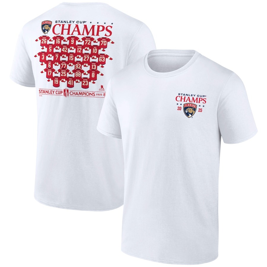 Florida Panthers 2025 Stanley Cup Champions T-shirt PT71725 (Copy)