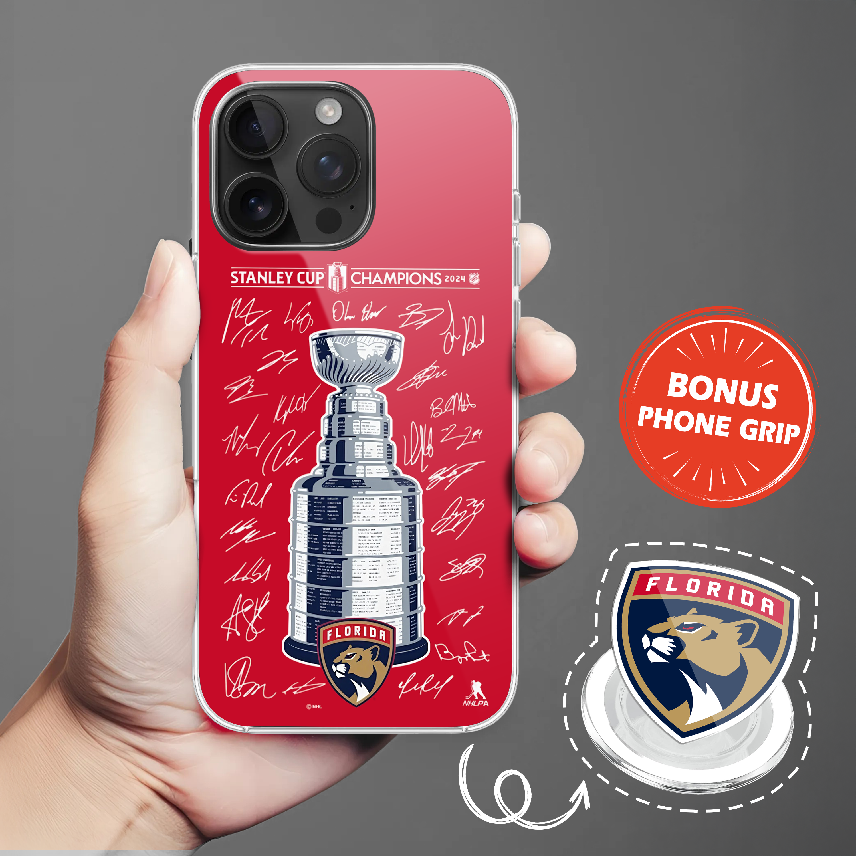 Florida Panthers 2025 Stanley Cup Champions  Phone Case PT71721 (Copy)