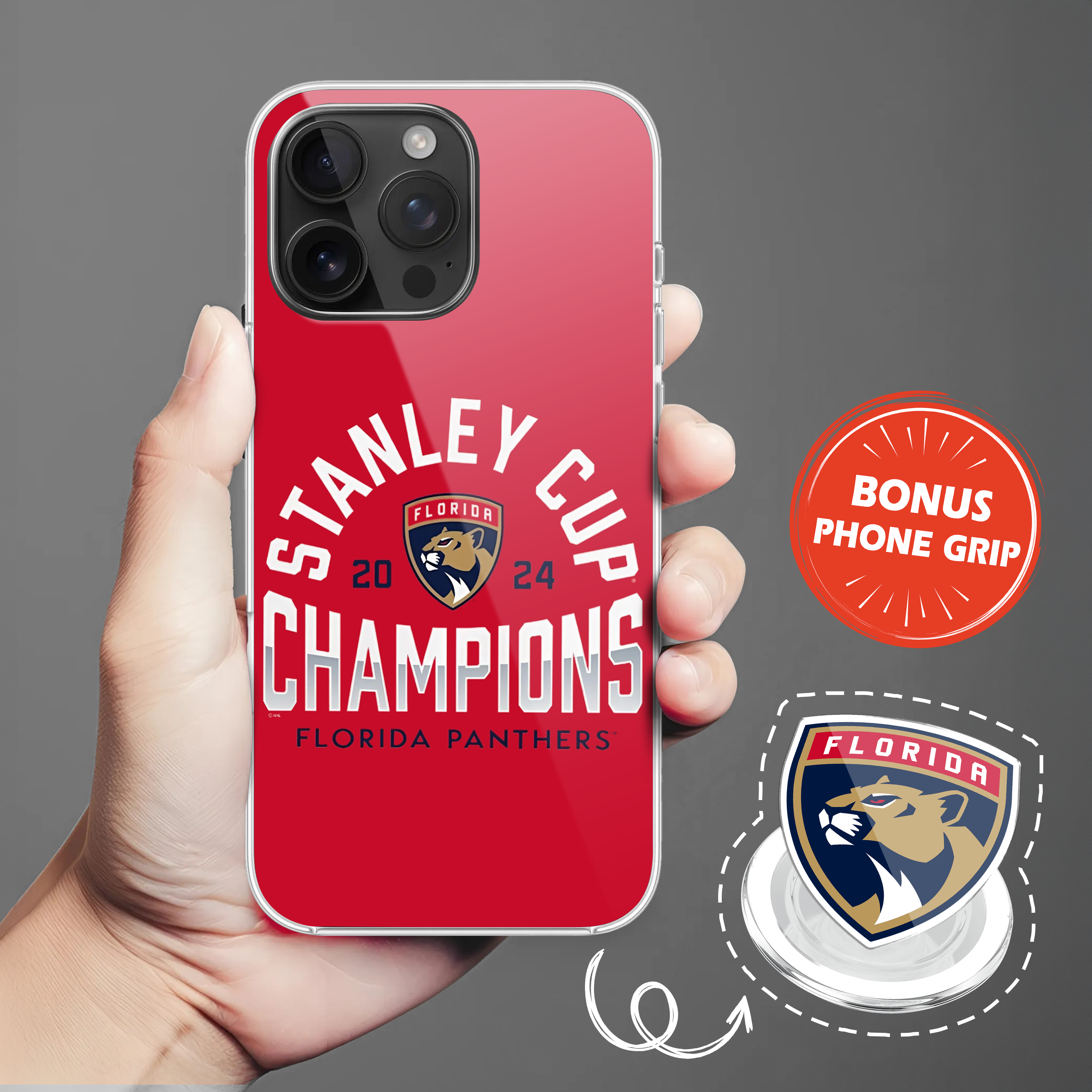 Florida Panthers 2025 Stanley Cup Champions  Phone Case PT71722 (Copy)