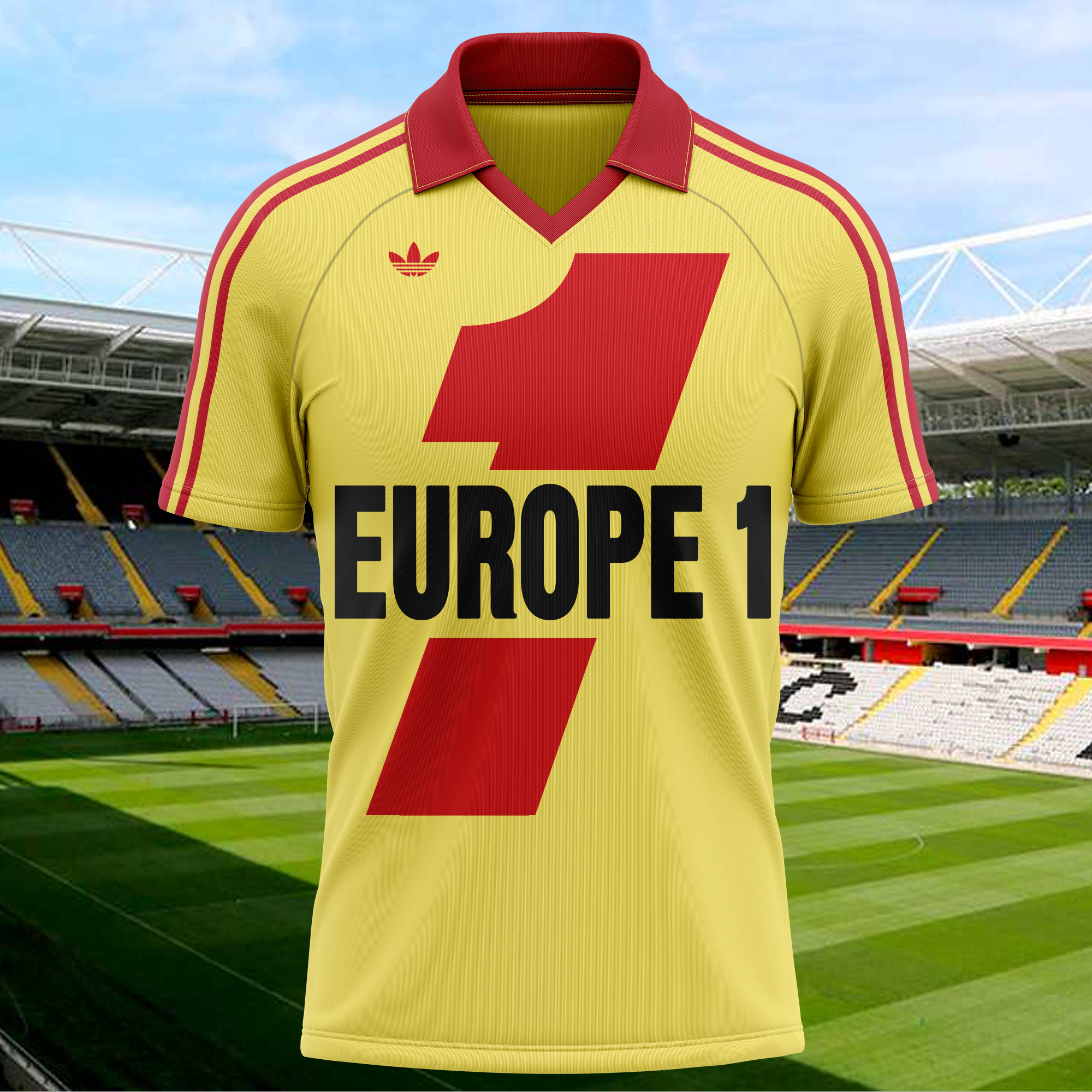 RC Lens 1978-79 Home Kit Retro Shirt PT71742