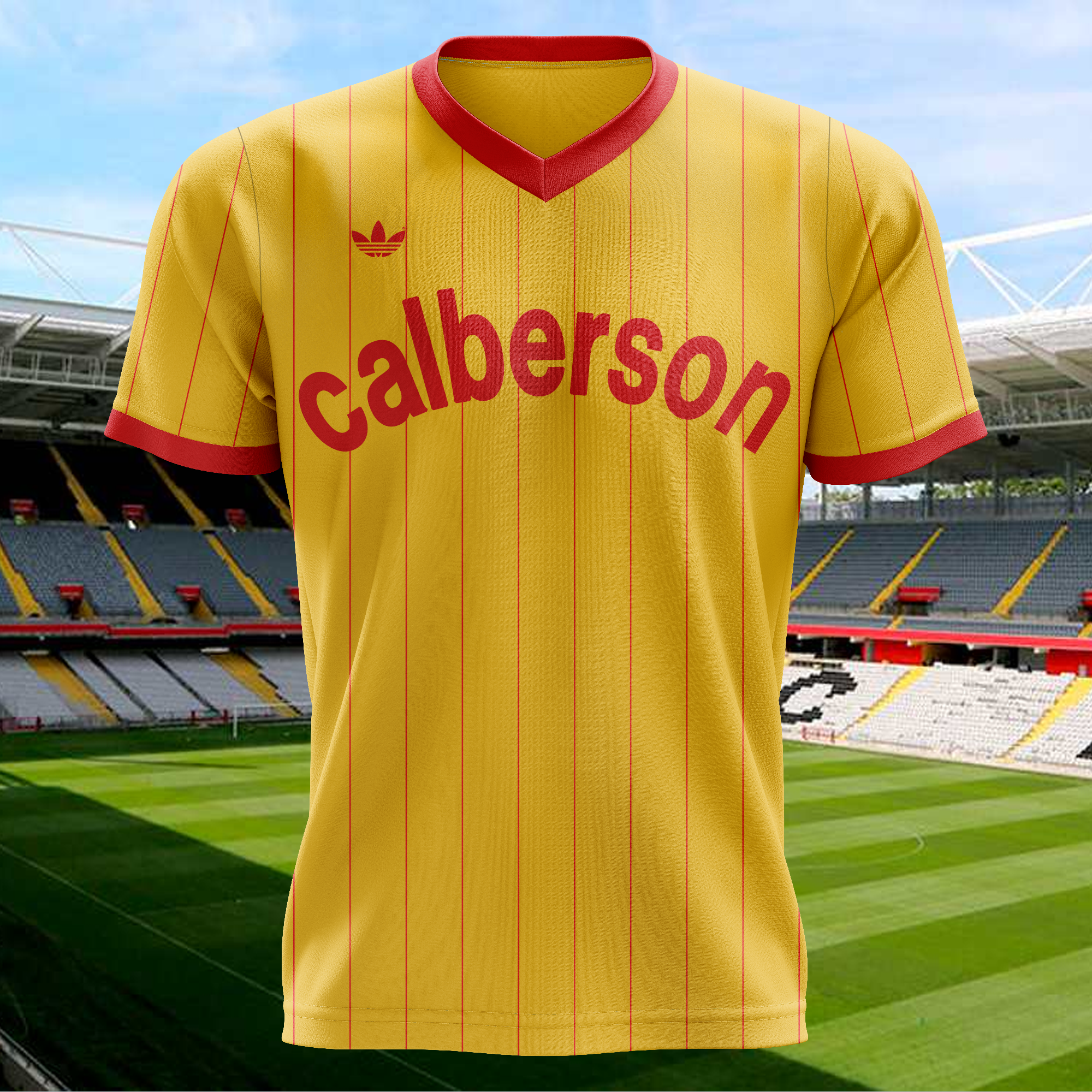 RC Lens 1980-81 Cup Home Kit Retro Shirt PT71744