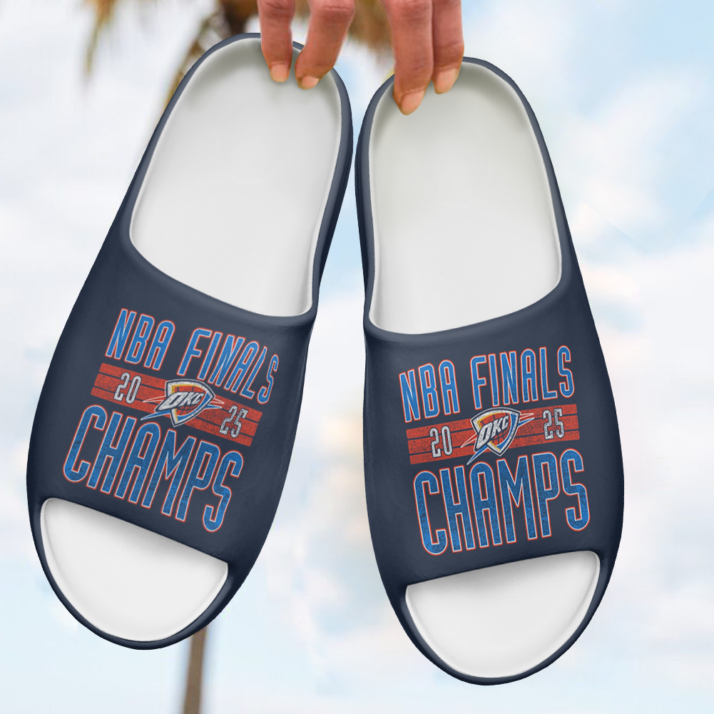 Oklahoma City Thunder Yeezy Slippers PT71840