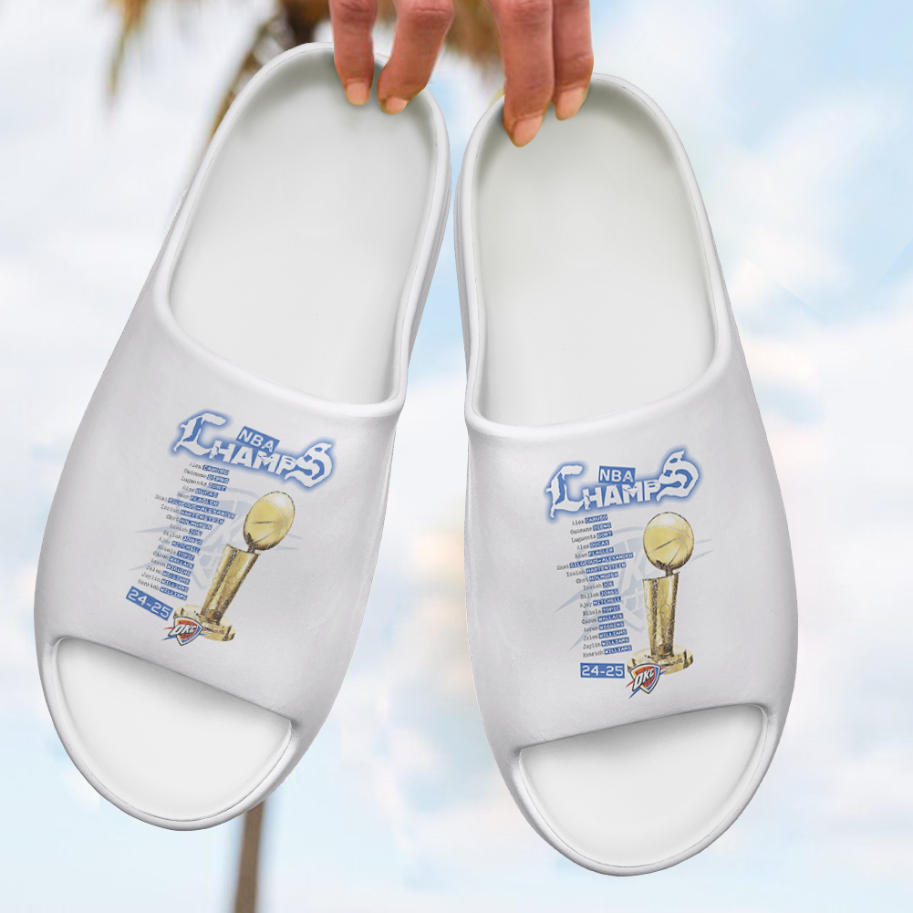 Oklahoma City Thunder Yeezy Slippers PT71841