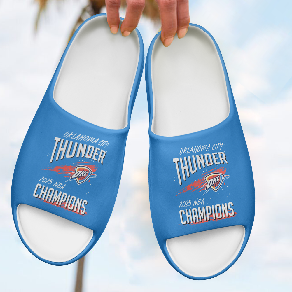 Oklahoma City Thunder Yeezy Slippers PT71843