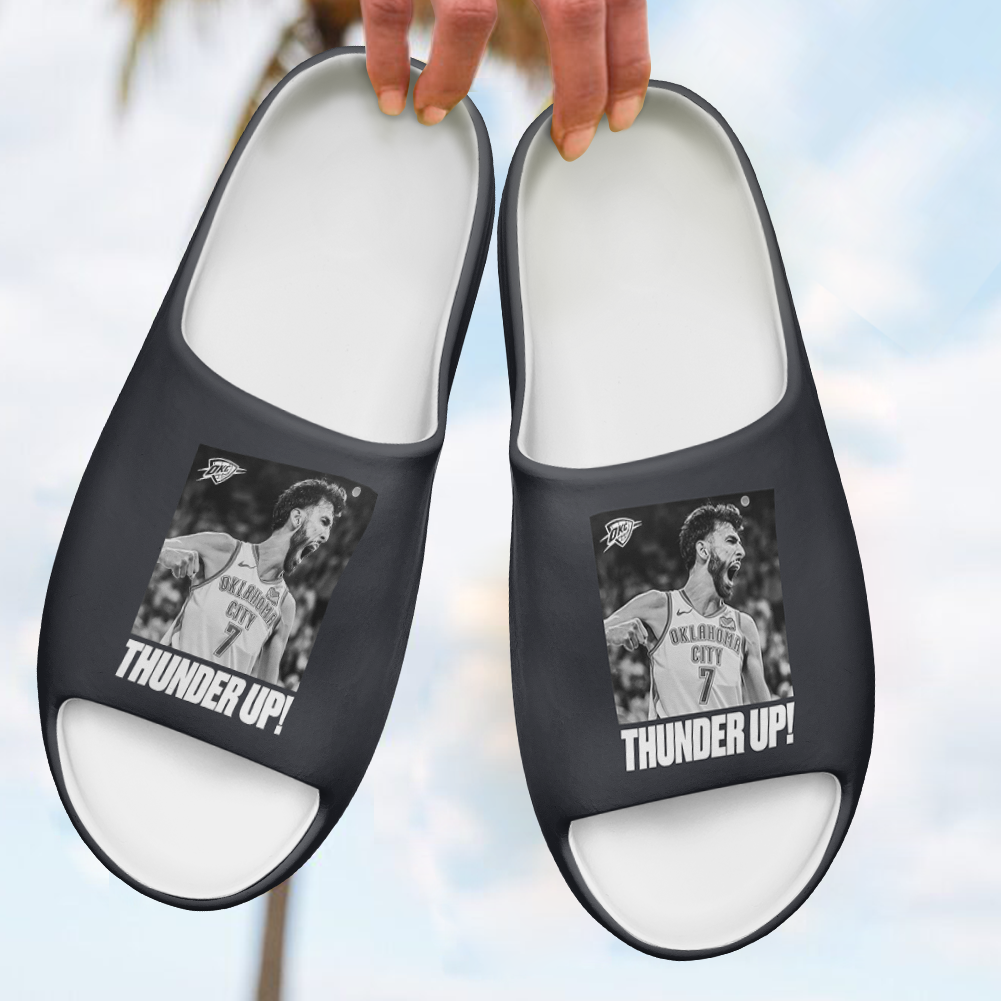 Oklahoma City Thunder Yeezy Slippers PT71848