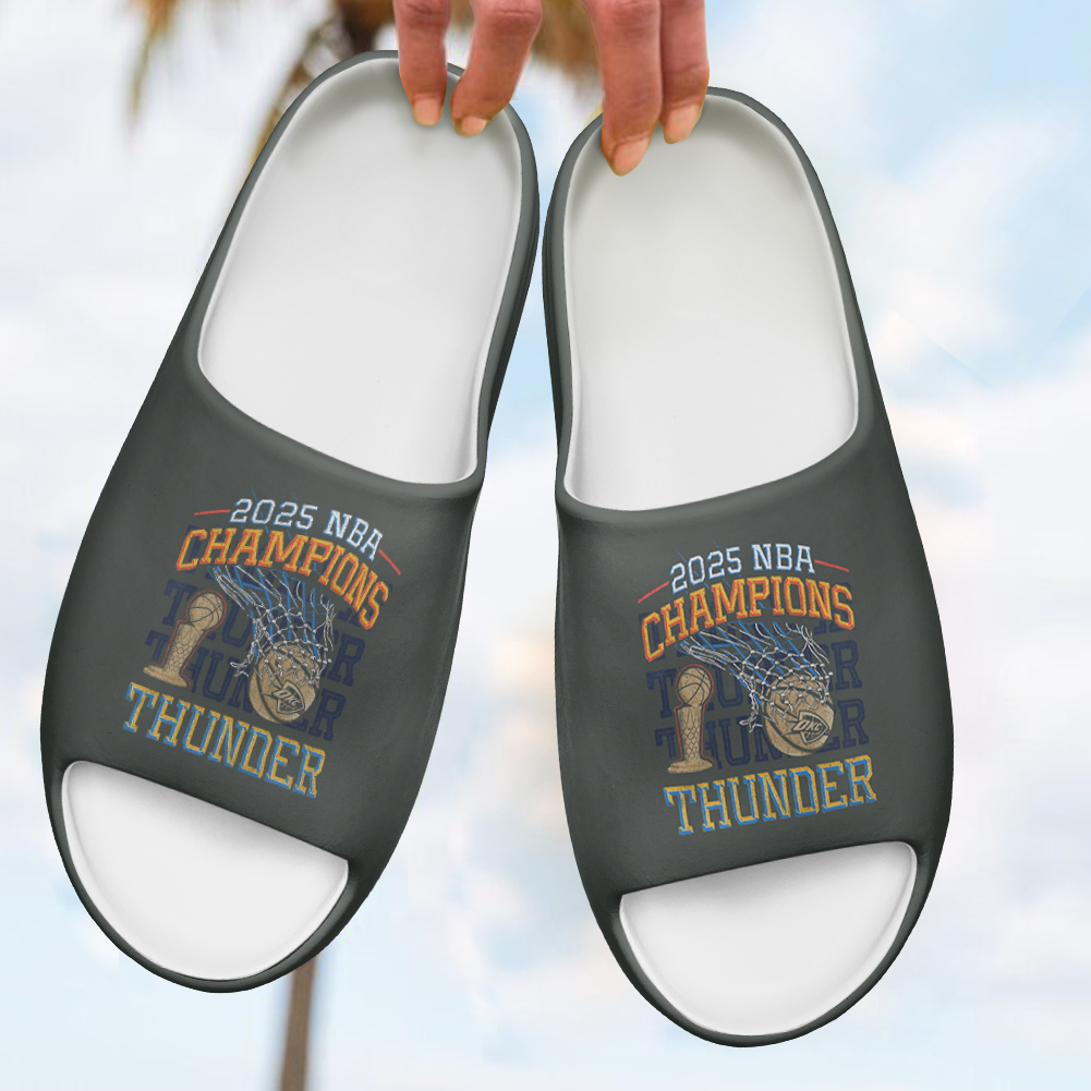 Oklahoma City Thunder Yeezy Slippers PT71845