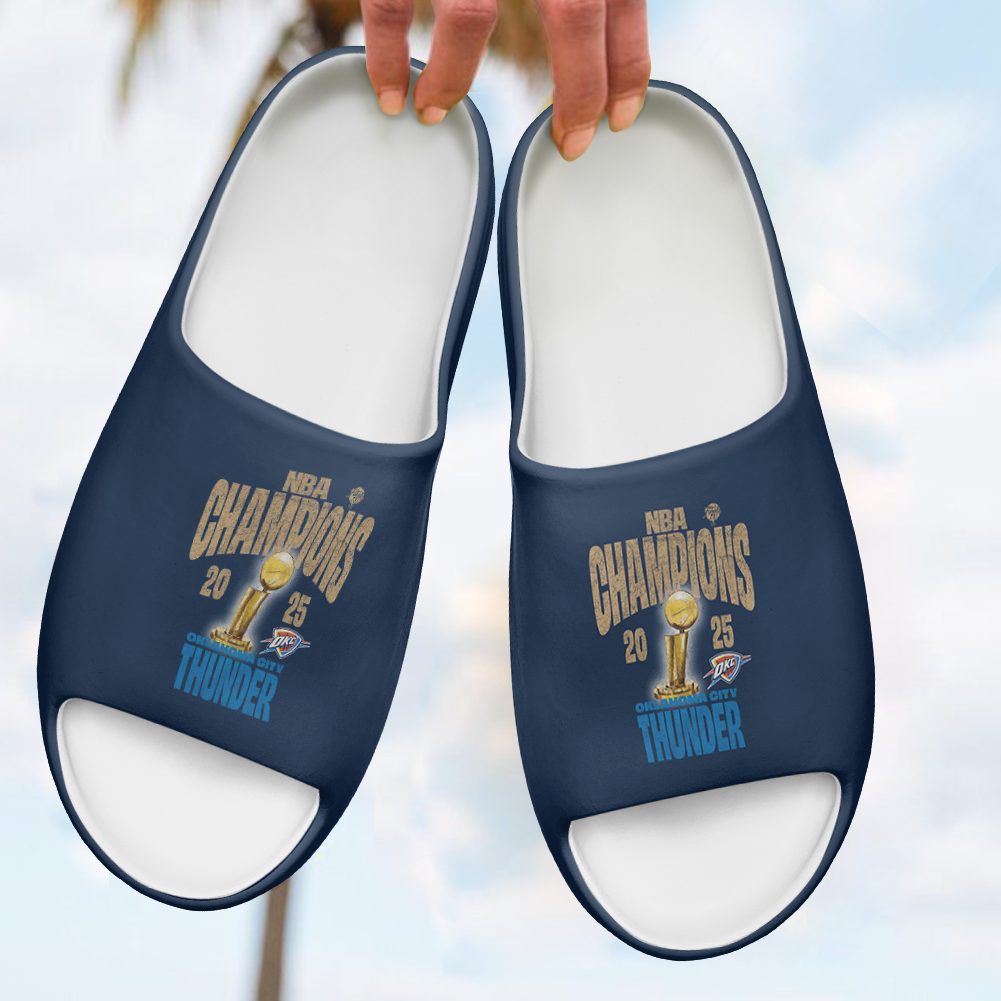 Oklahoma City Thunder Yeezy Slippers PT71853