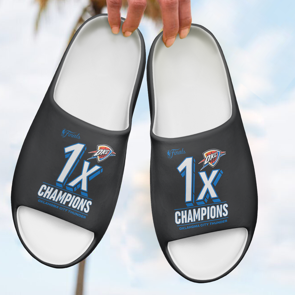 Oklahoma City Thunder Yeezy Slippers PT71850