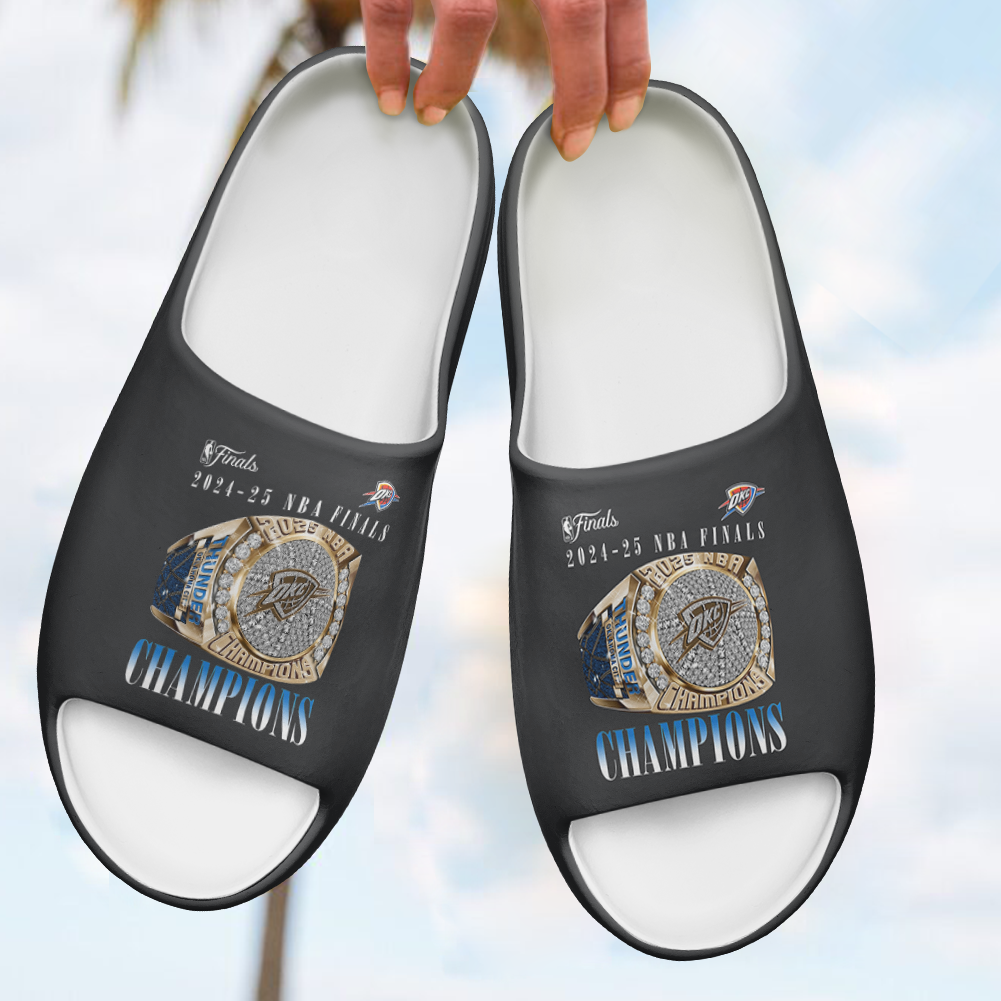 Oklahoma City Thunder Yeezy Slippers PT71852