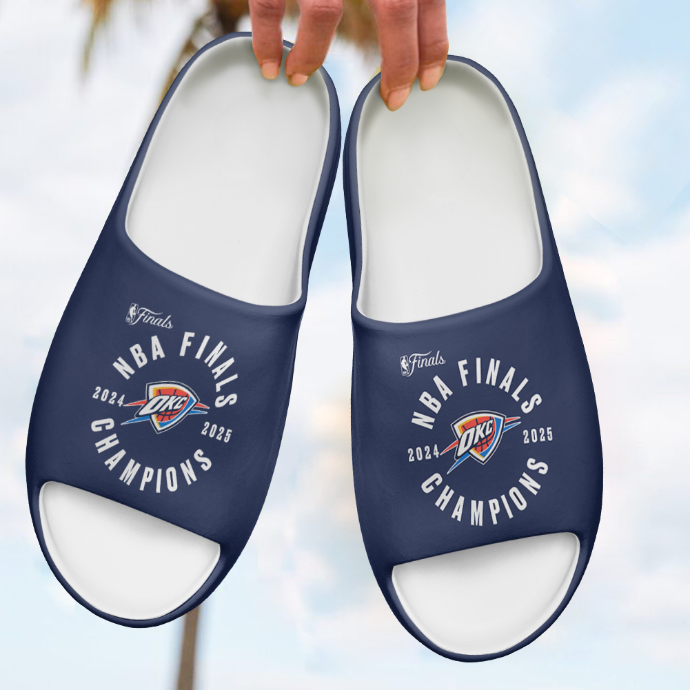Oklahoma City Thunder Yeezy Slippers PT71851