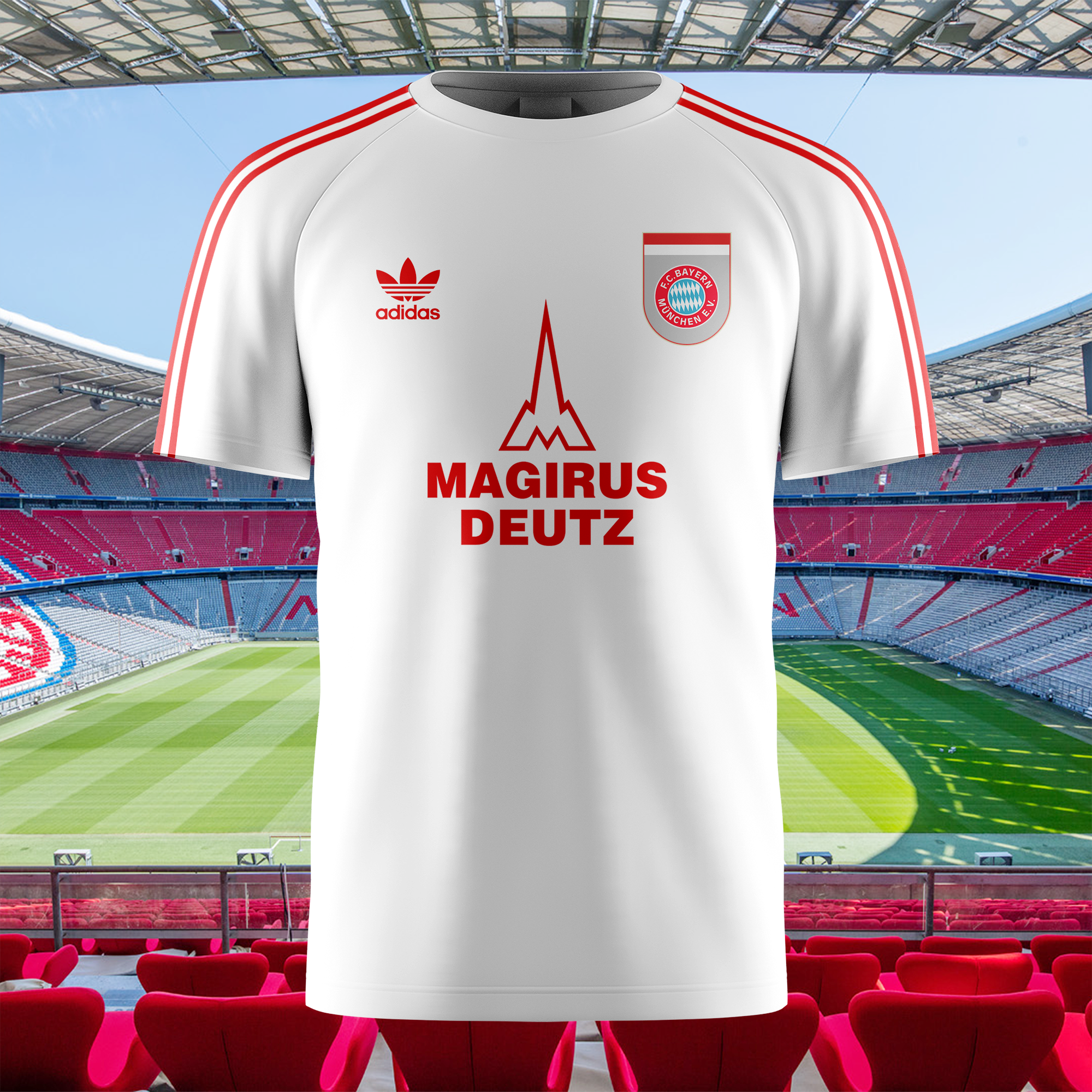 Bayern München 1980-81 Away Kit Retro Shirt PT71854