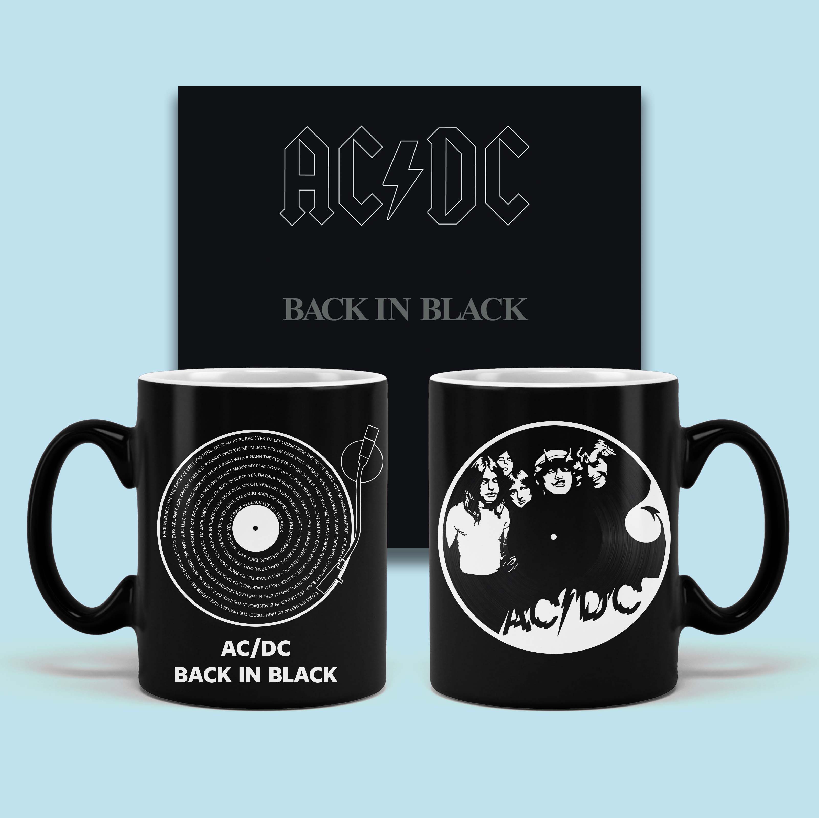 AC/DC - Back in Black black Mug MS10000