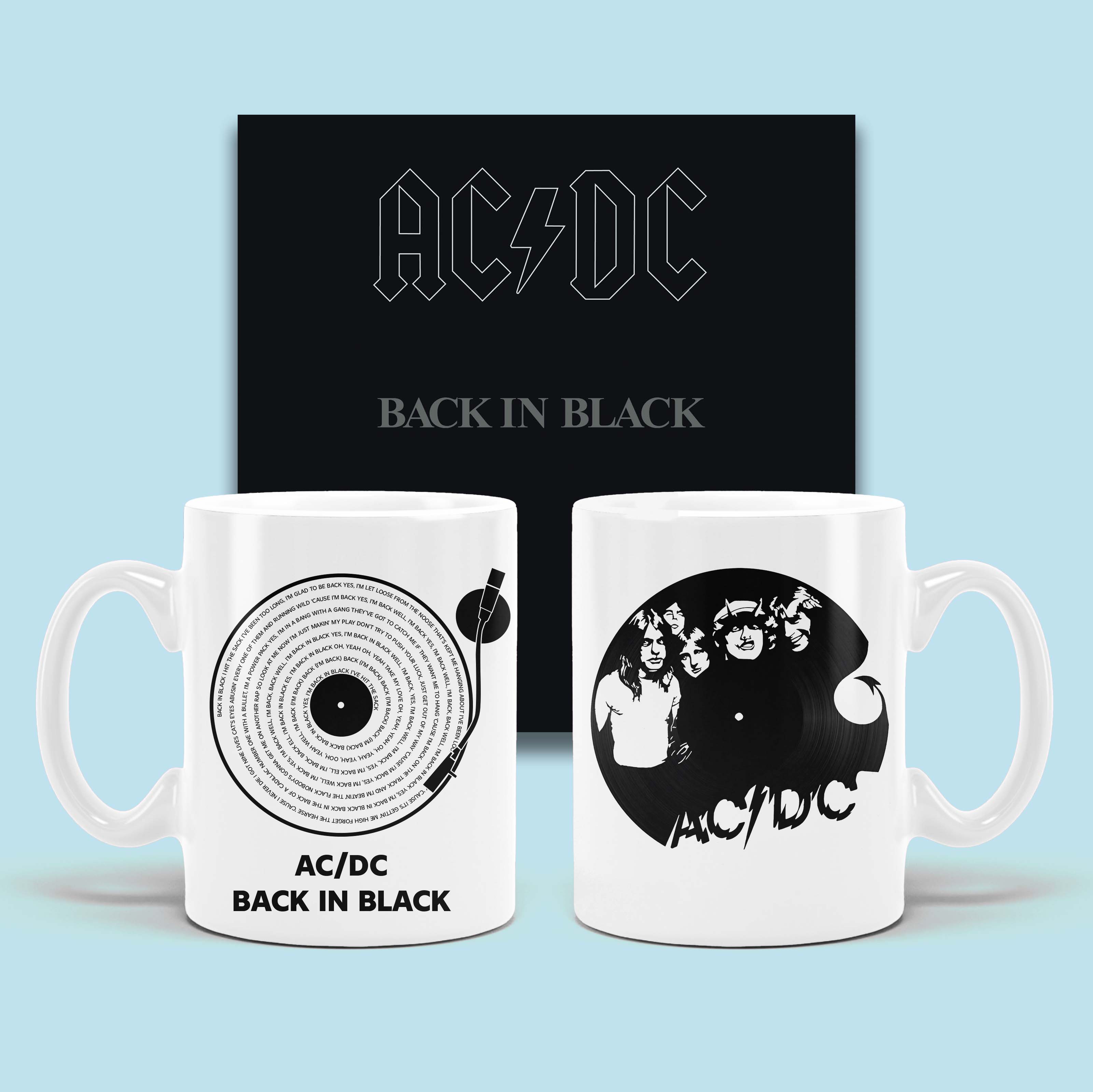 AC/DC - Back in Black Mug MS10001