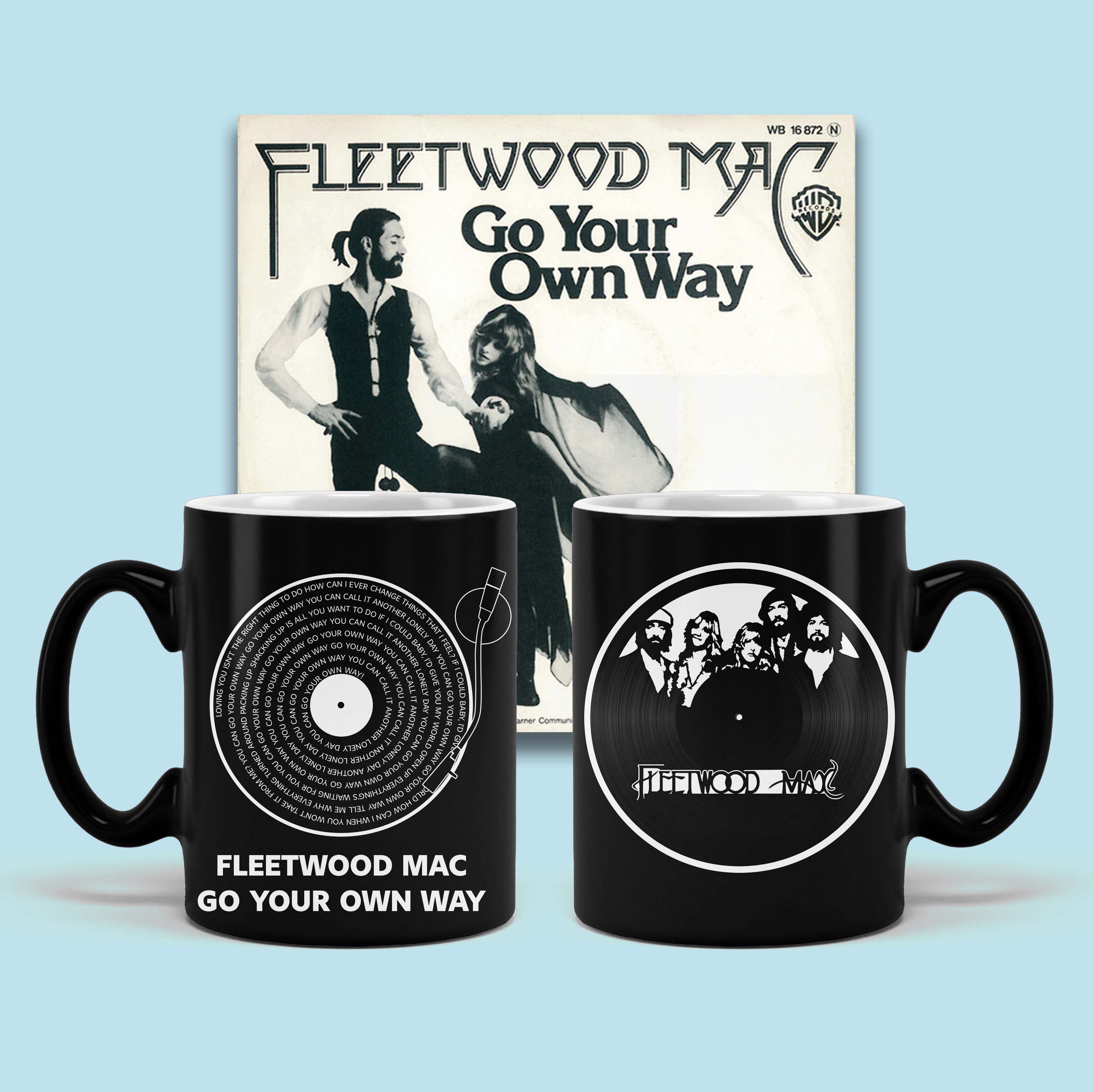 Fleetwood Mac - Go Your Own Way black Mug MS10008
