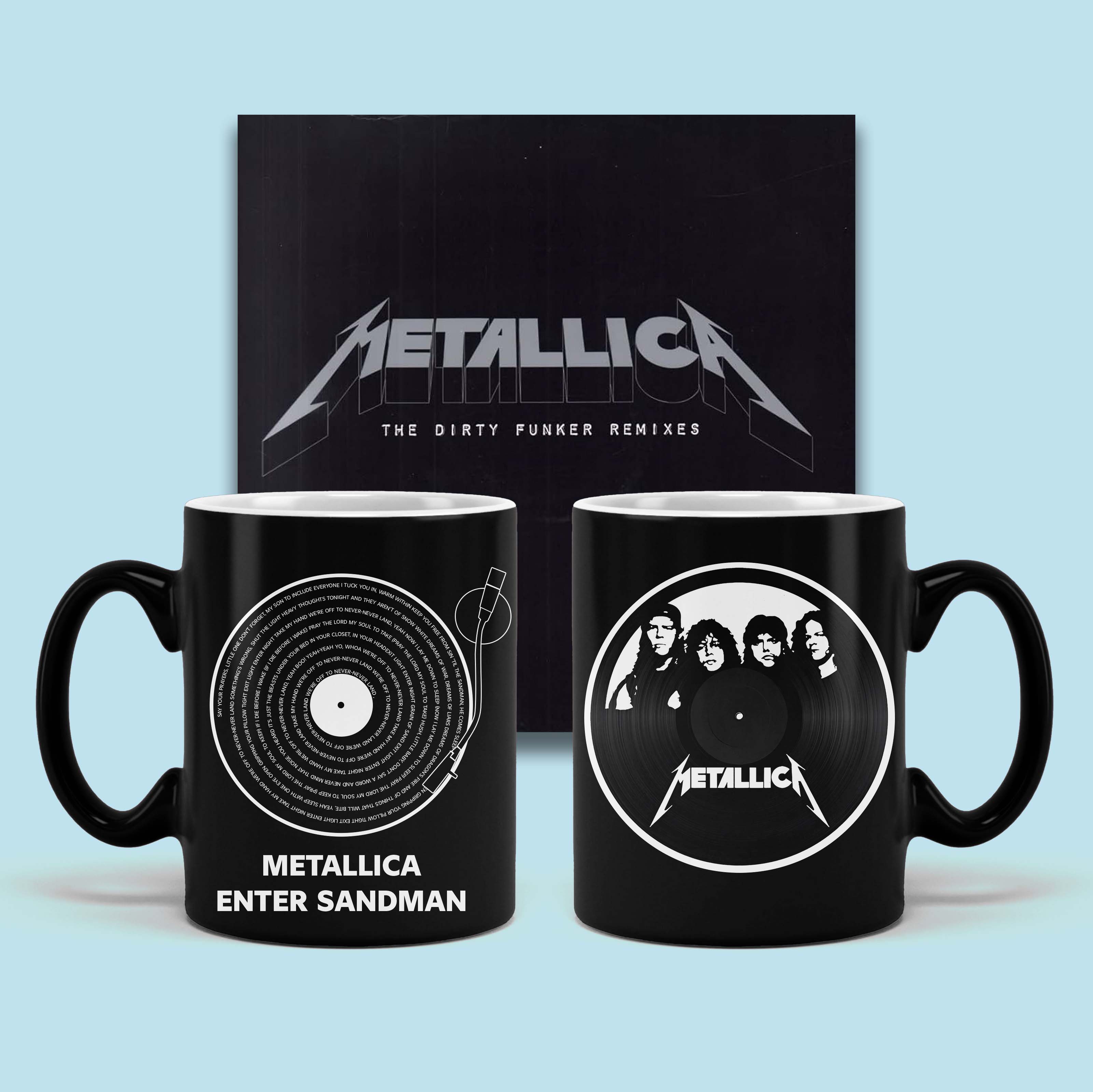 Metallica - Enter Sandman black Mug MS10014