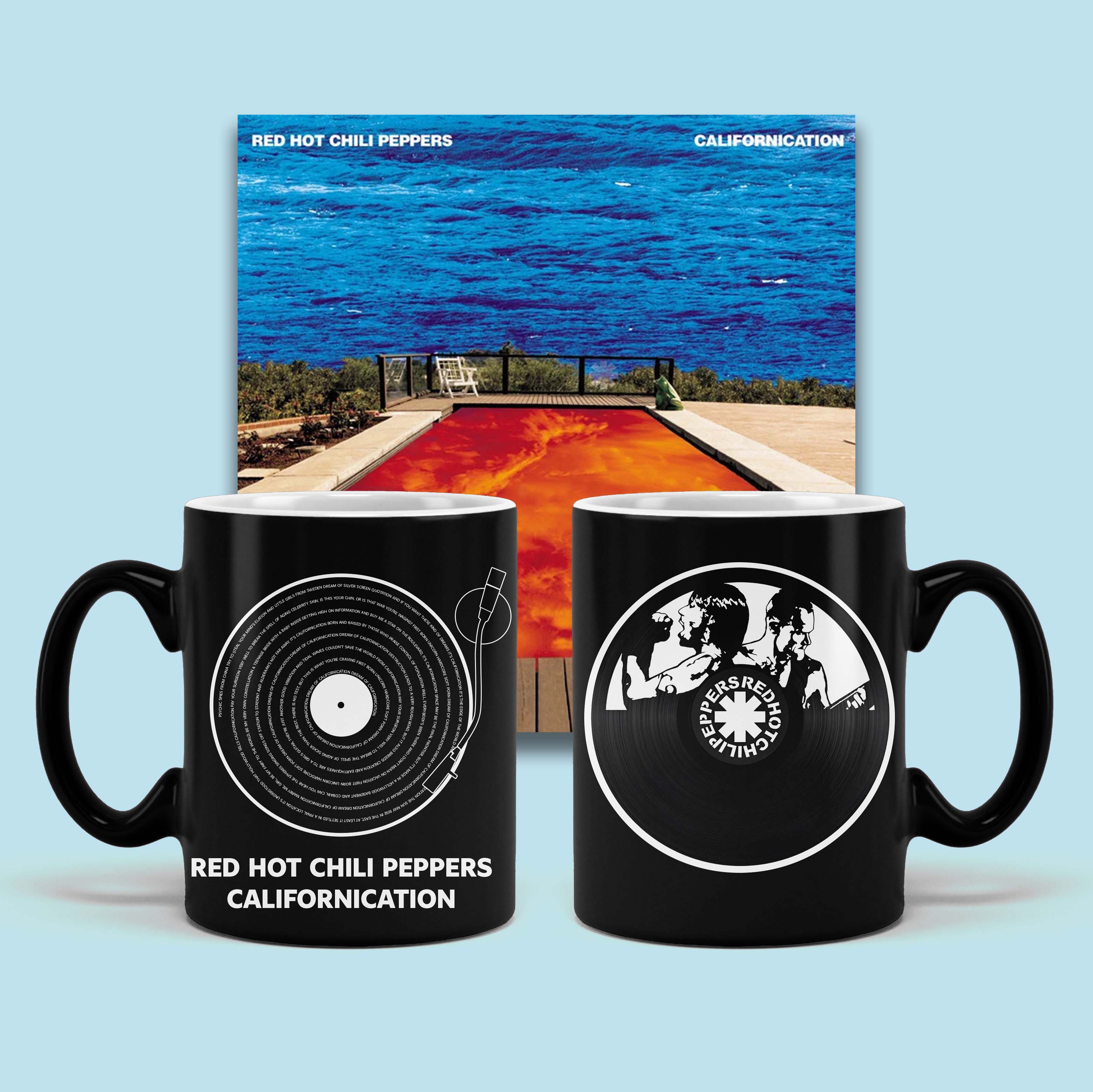 Red Hot Chili Peppers - Californication black Mug MS10022