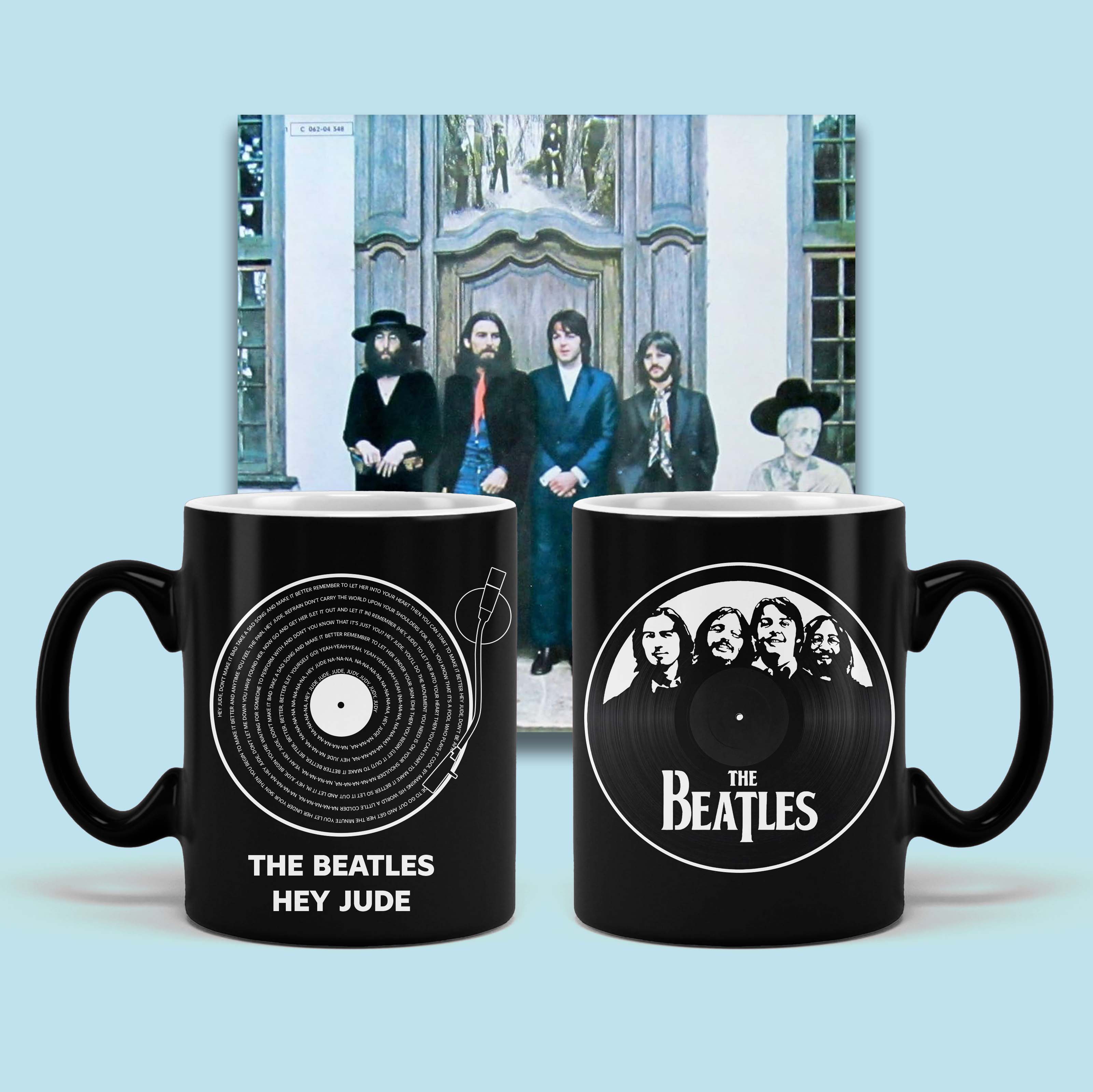 The Beatles - Hey Jude black Mug MS10026