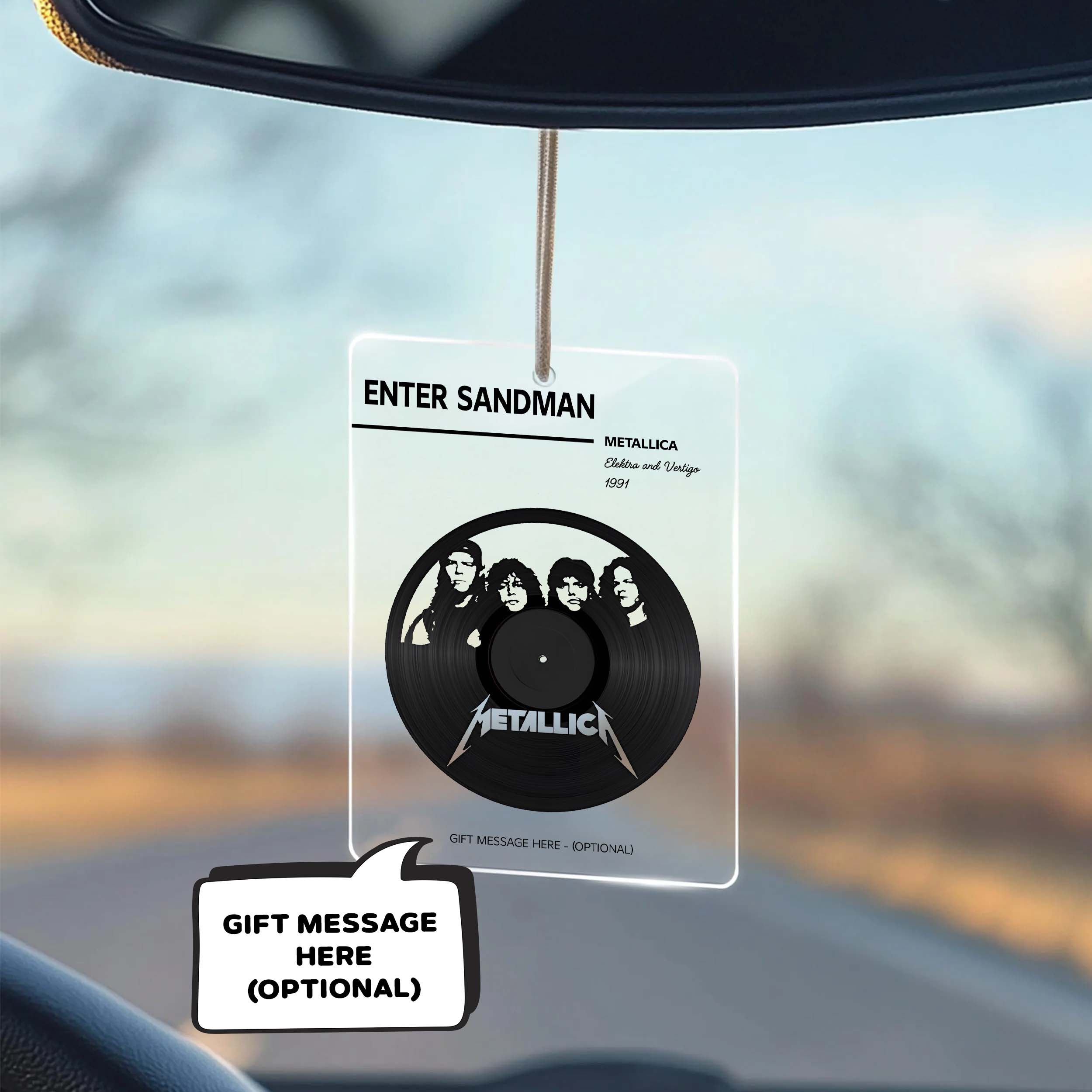 Metallica - Enter Sandman Acrylic Car Ornament MS10058