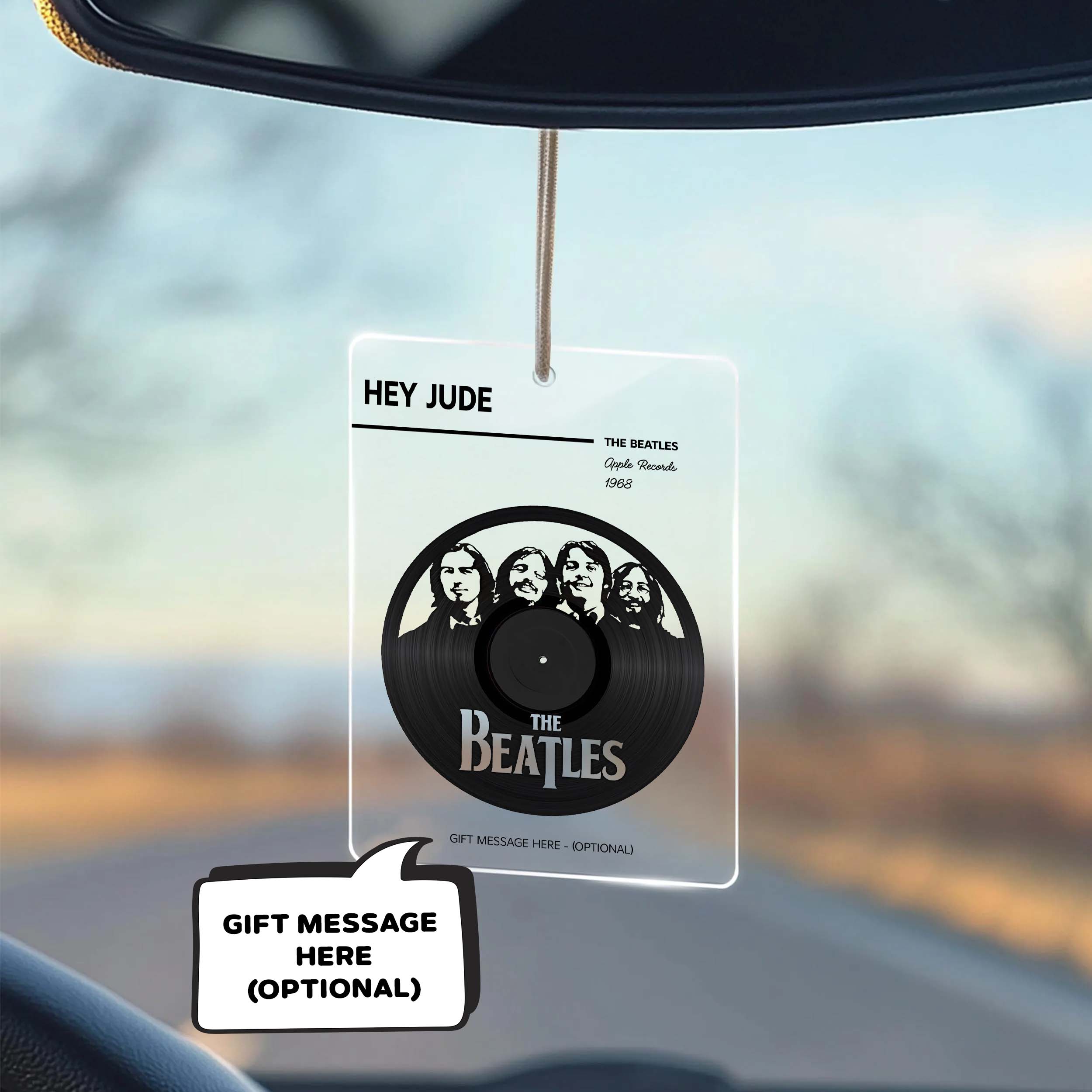 The Beatles - Hey Jude Acrylic Car Ornament MS10064