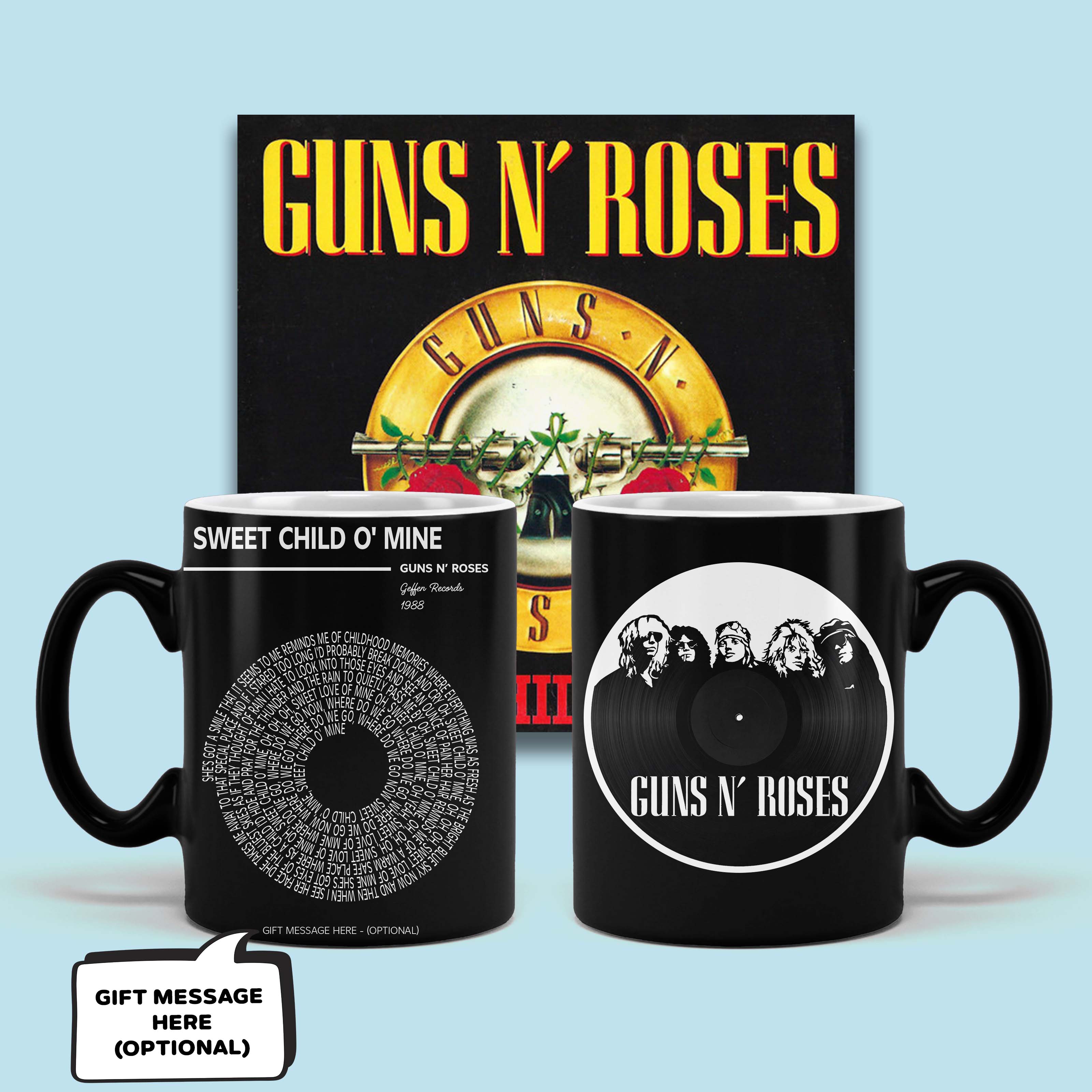 Guns N Roses - Sweet Child O_ Mine black Mug MS10078