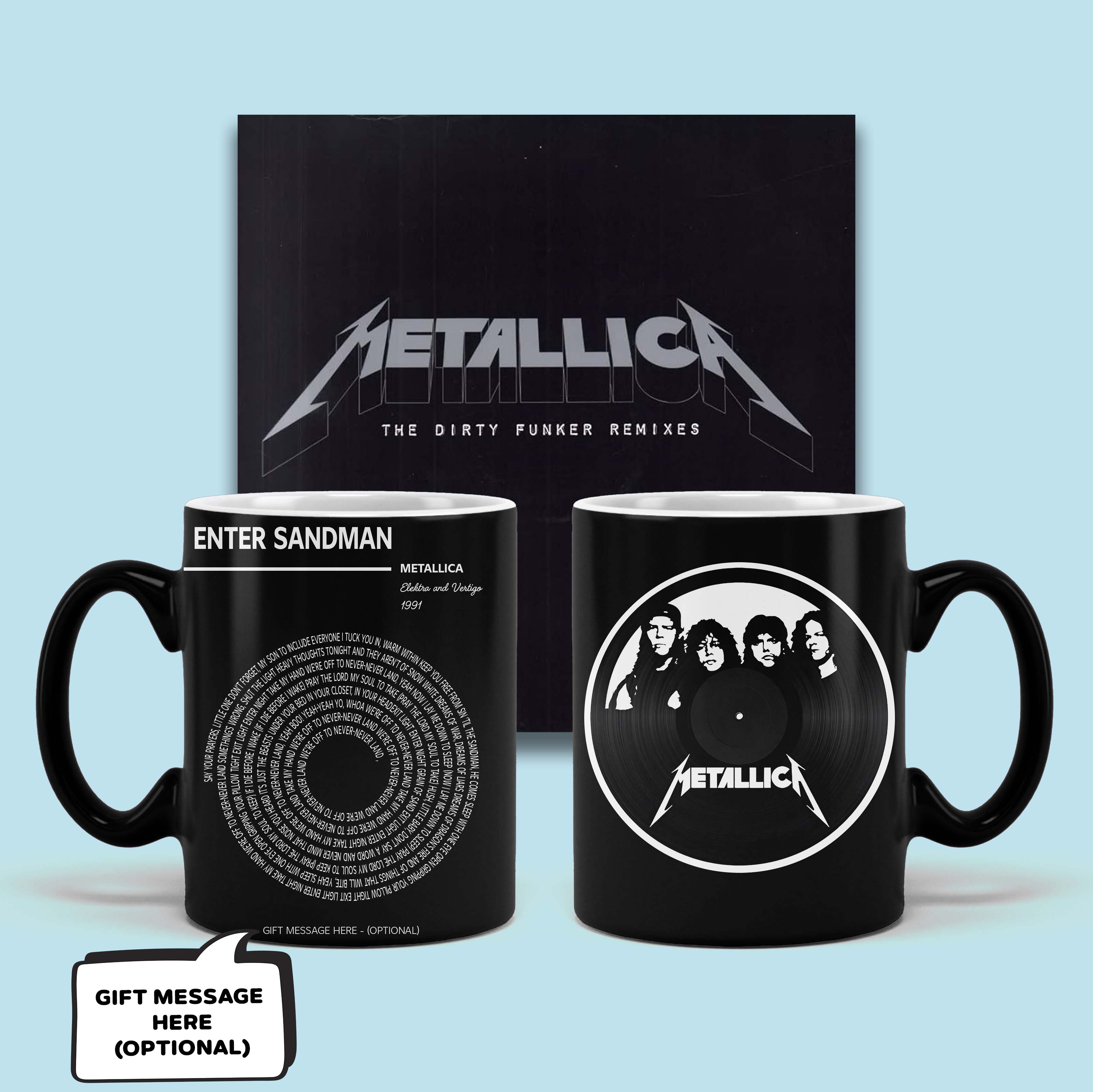 Metallica - Enter Sandman black Mug MS10082