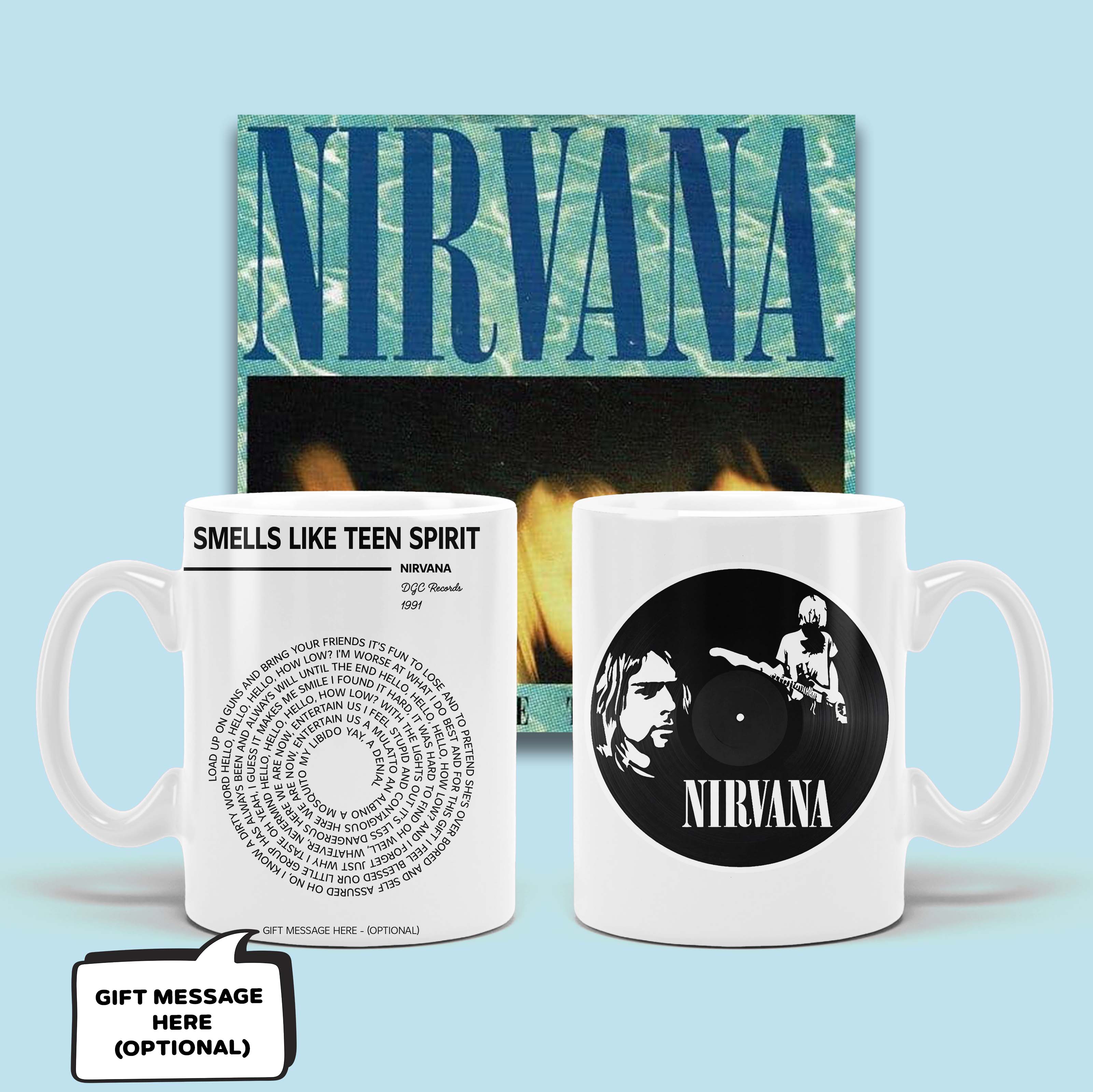 Nirvana - Smells Like Teen Spirit Mug MS10085
