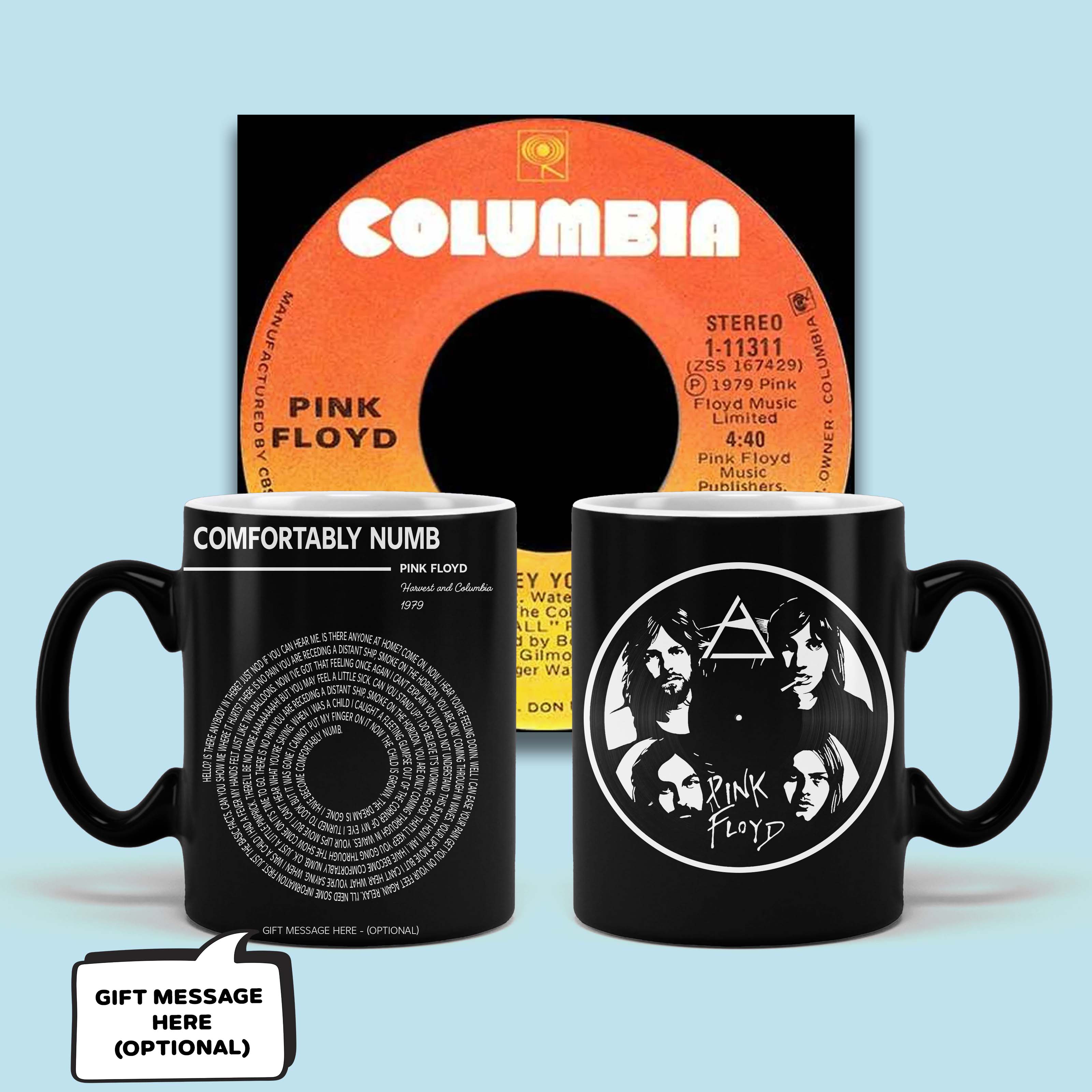 Pink Floyd - Comfortably Numb black Mug MS10086