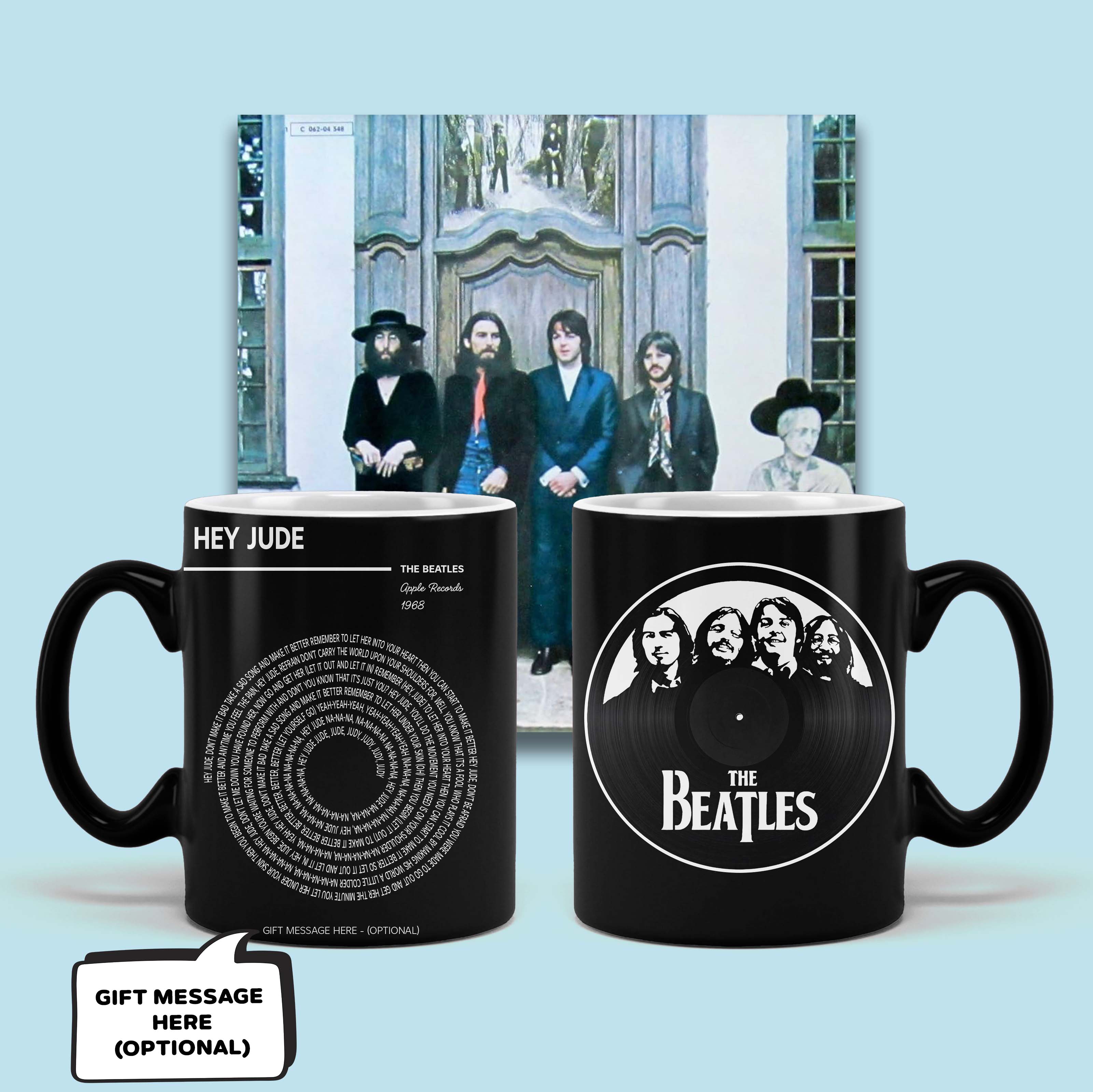 The Beatles - Hey Jude black Mug MS10094