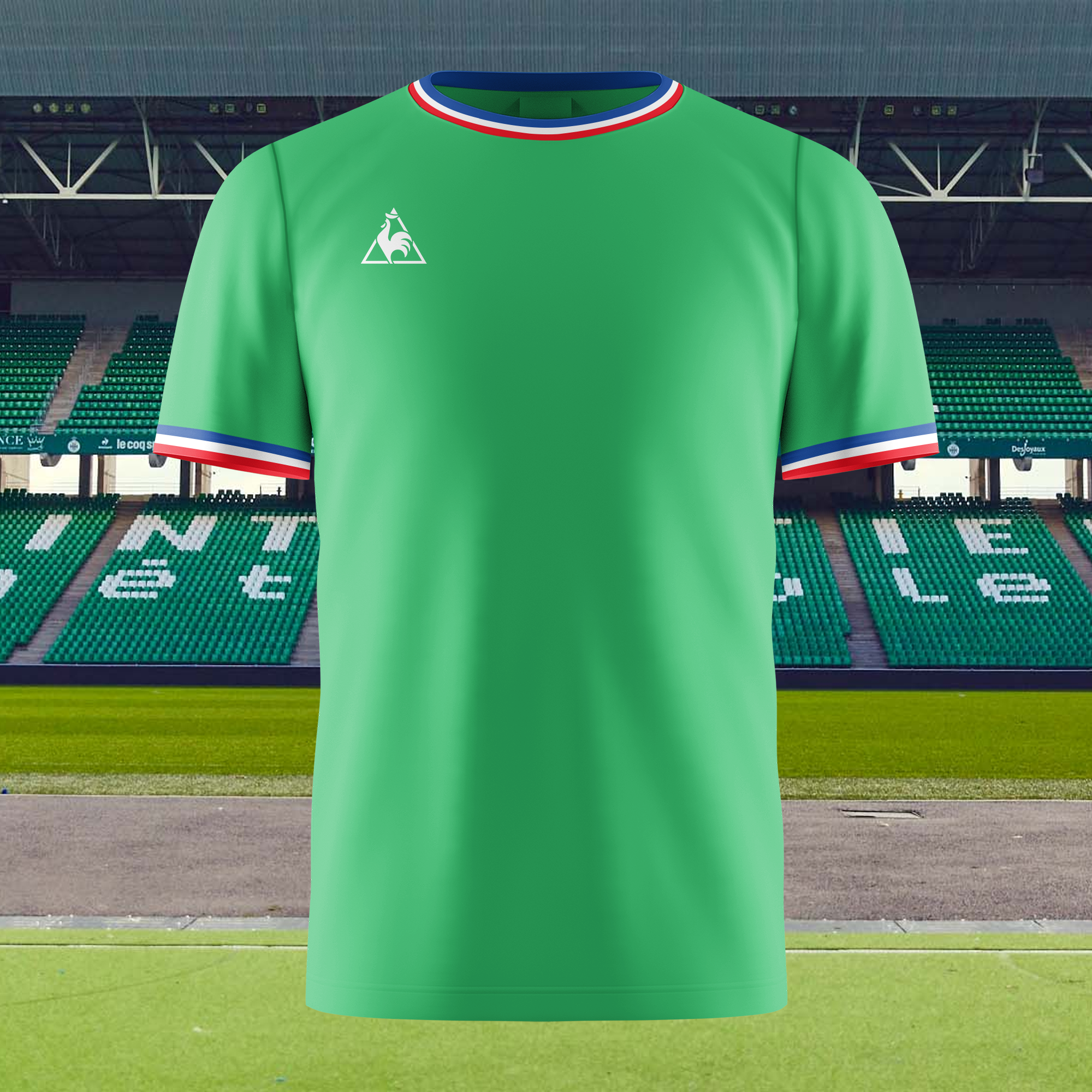 AS Saint-Étienne 1975-76 European Home Kit Retro Shirt PT71867