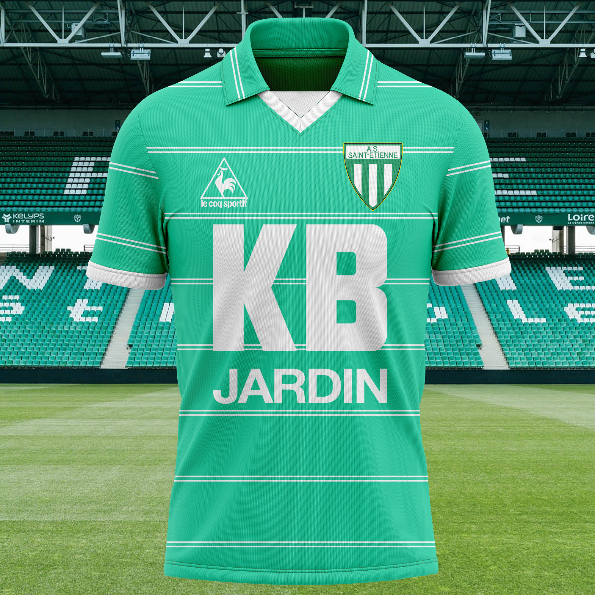 AS Saint-Étienne 1981-82 Home Kit Retro Shirt PT71874