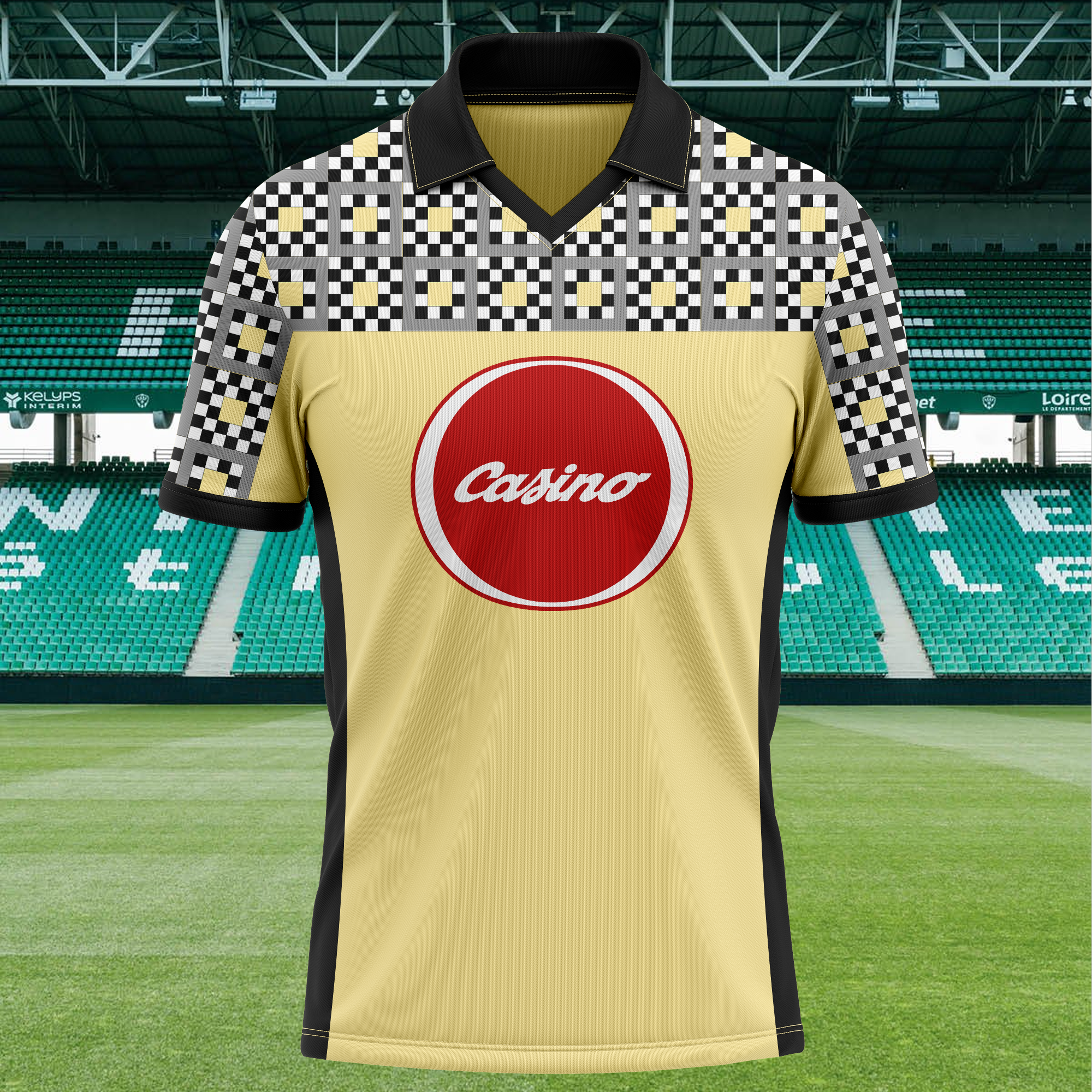AS Saint-Étienne 1990-91 GK Kit Retro Shirt PT71882