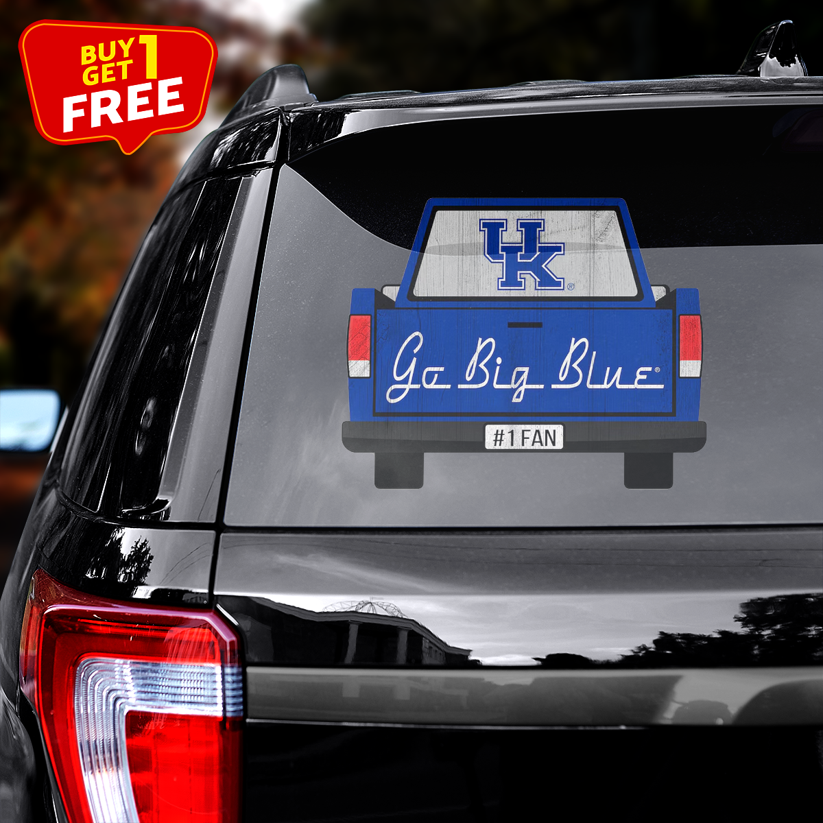 Kentucky Wildcats Truck Back Decal PT71953