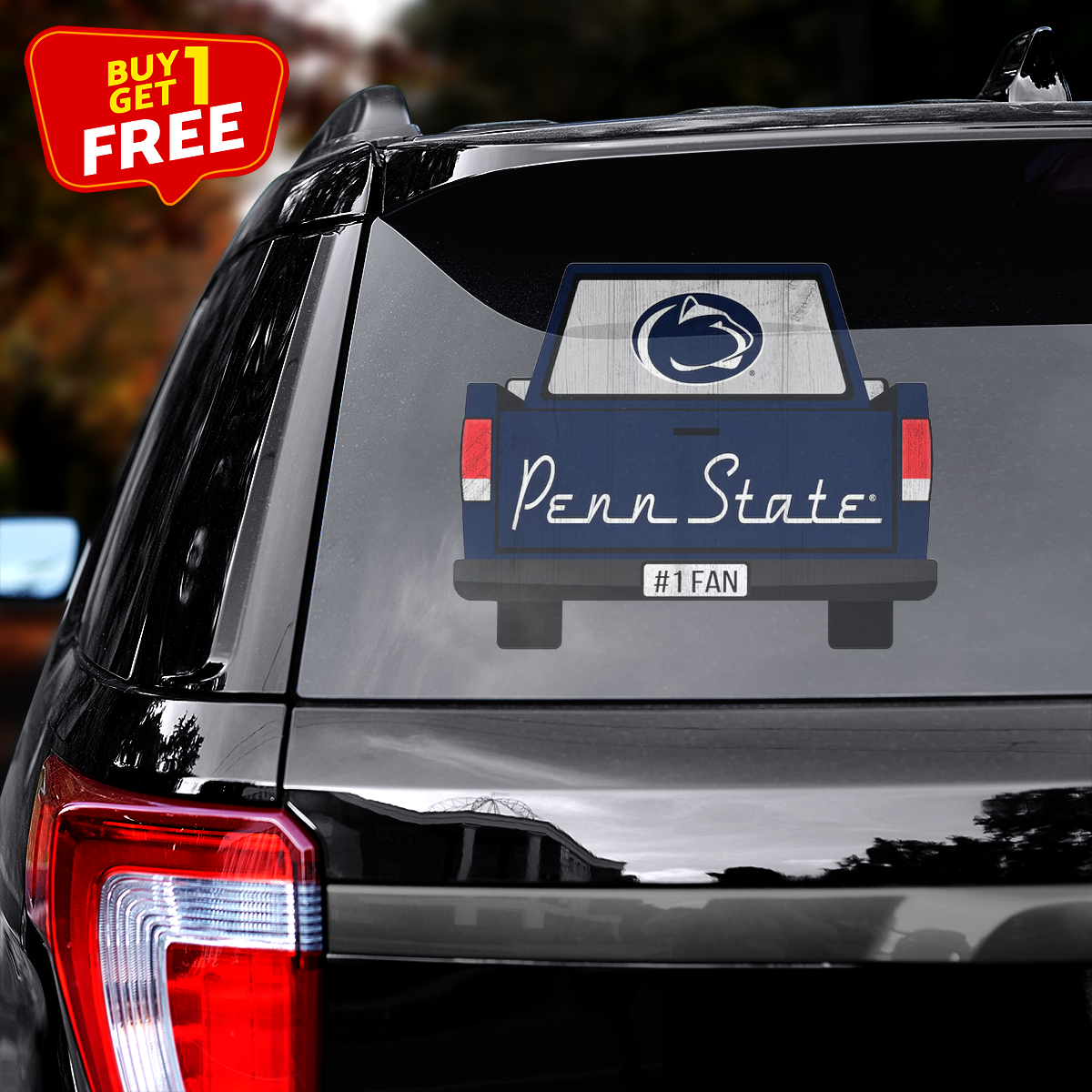 Penn State Nittany Lions Truck Back Decal PT71997