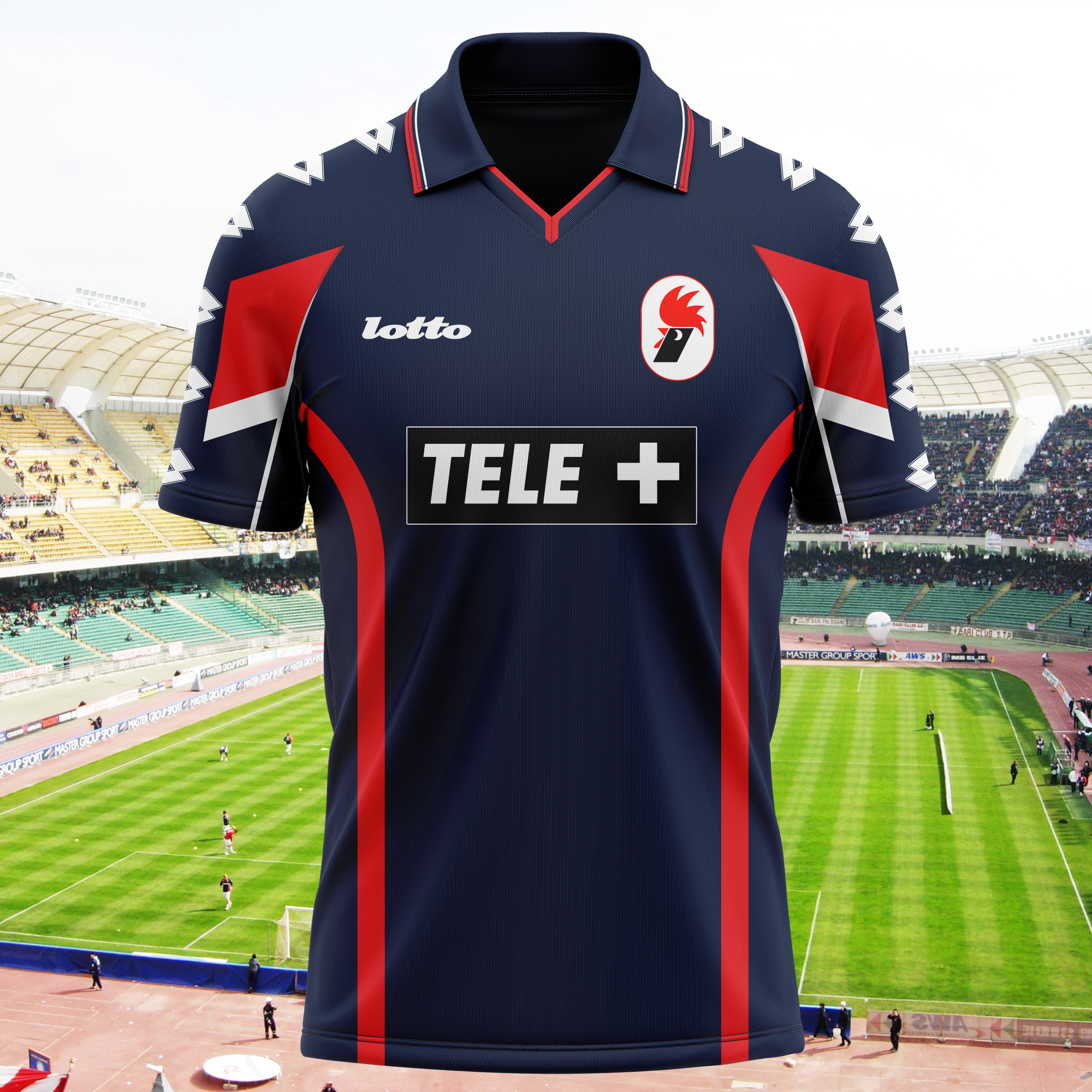 SSC Bari 1999-00 Third Kit Retro Shirt PT71863
