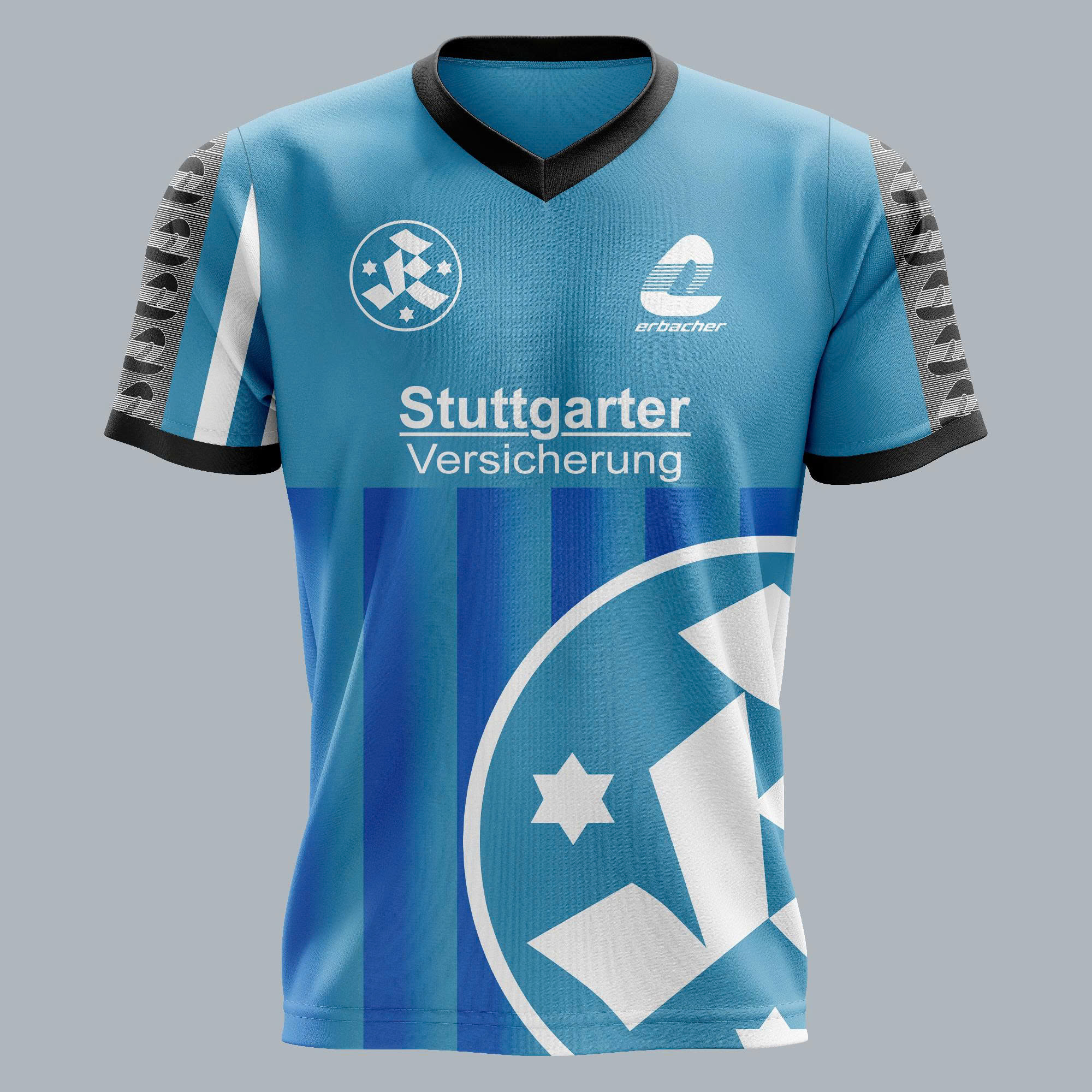 Stuttgarter Kickers 1992-93 Home Kit Retro Shirt PT57360