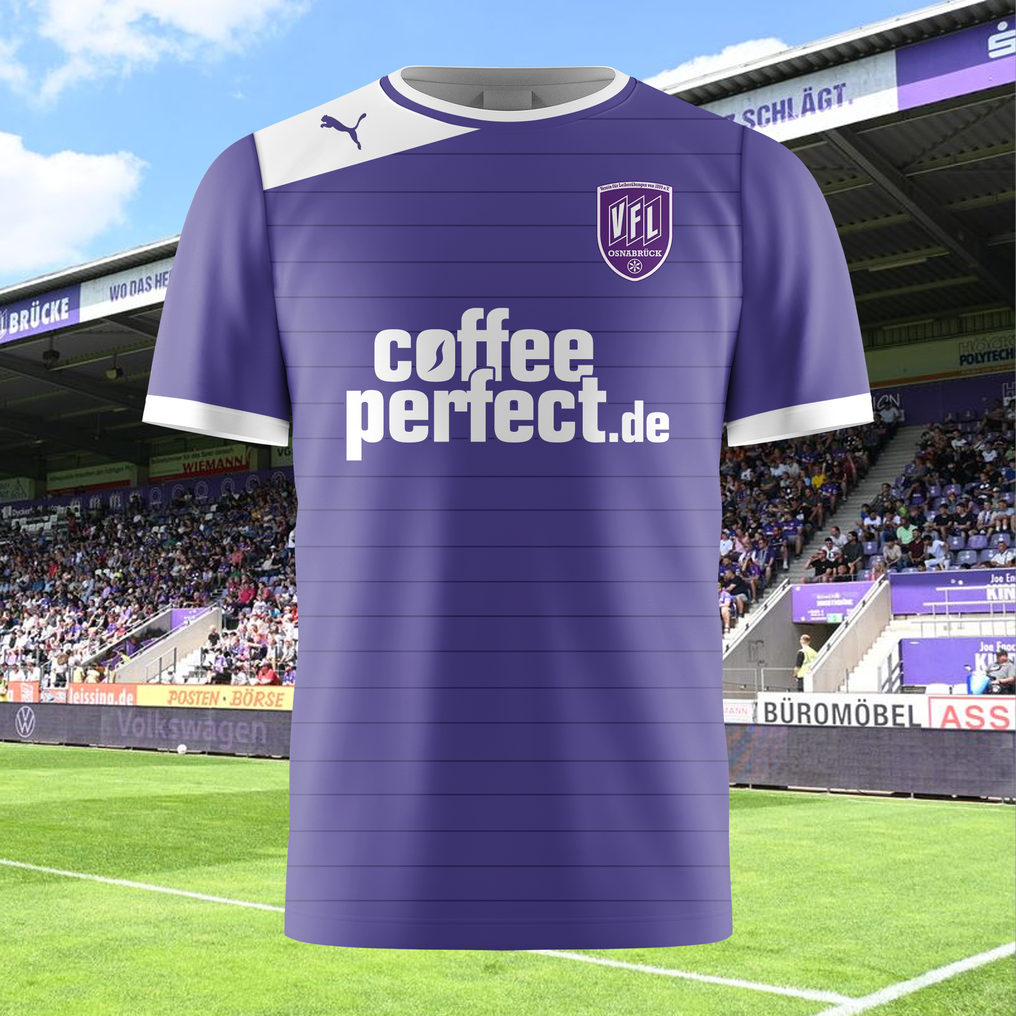 VfL Osnabrück 2012-13 Home Retro Shirt PT72051