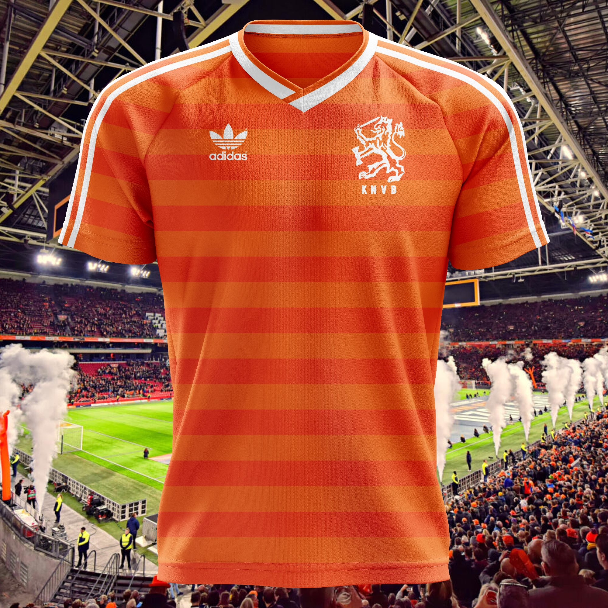 Netherlands 1986 Home Kit Retro Shirt PT72194