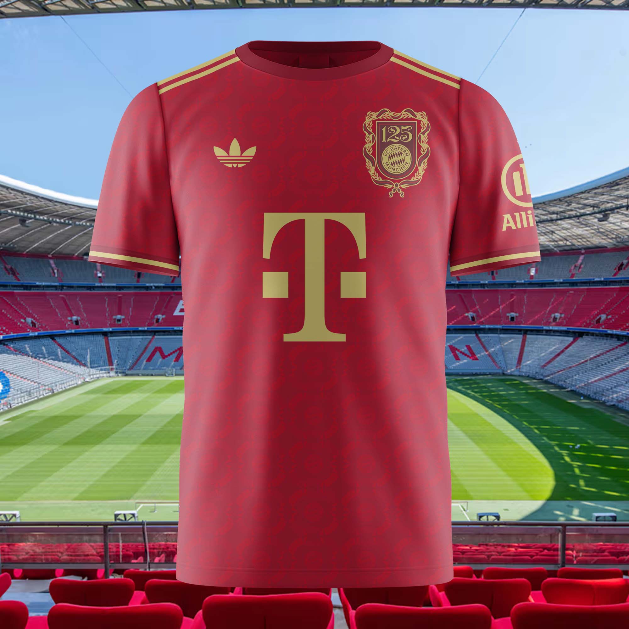 Bayern München 2024-25 Anniversary Kit Retro Shirt PT72200