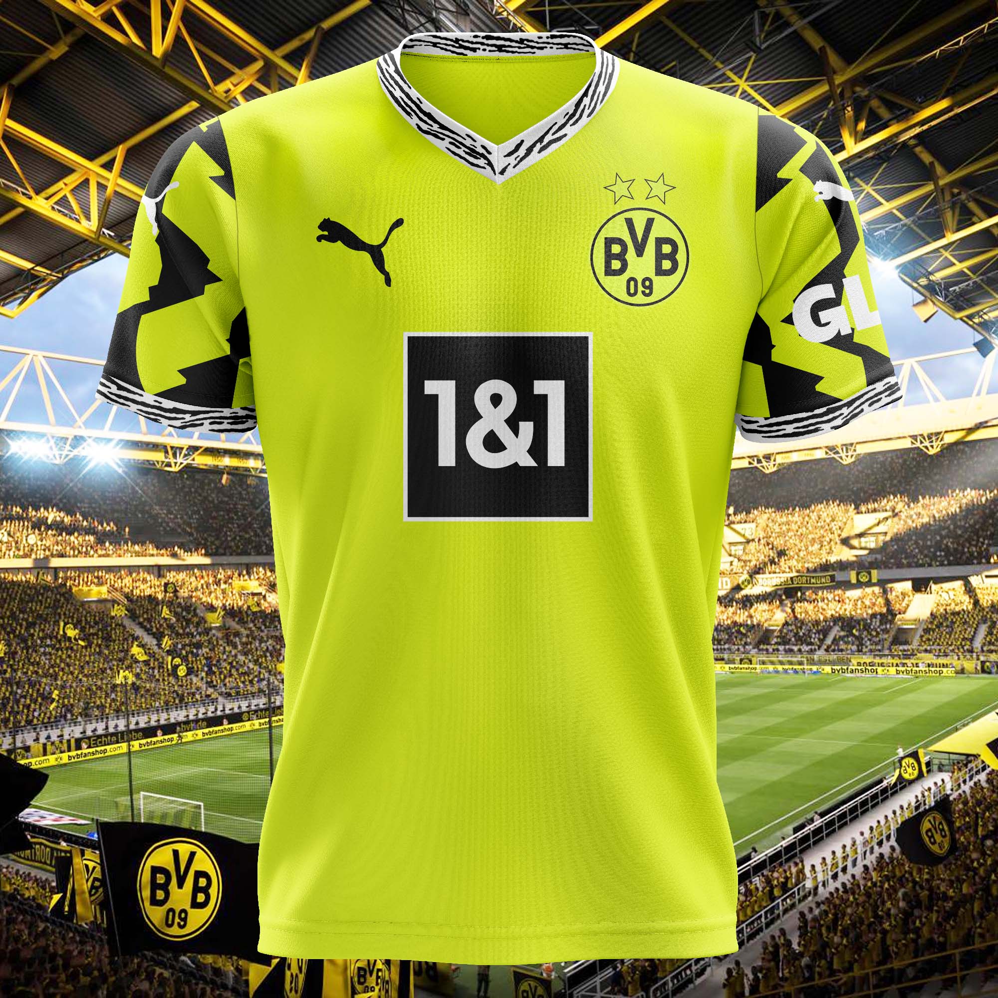 Borussia Dortmund 2024-25 Special Kit Retro Shirt PT72202