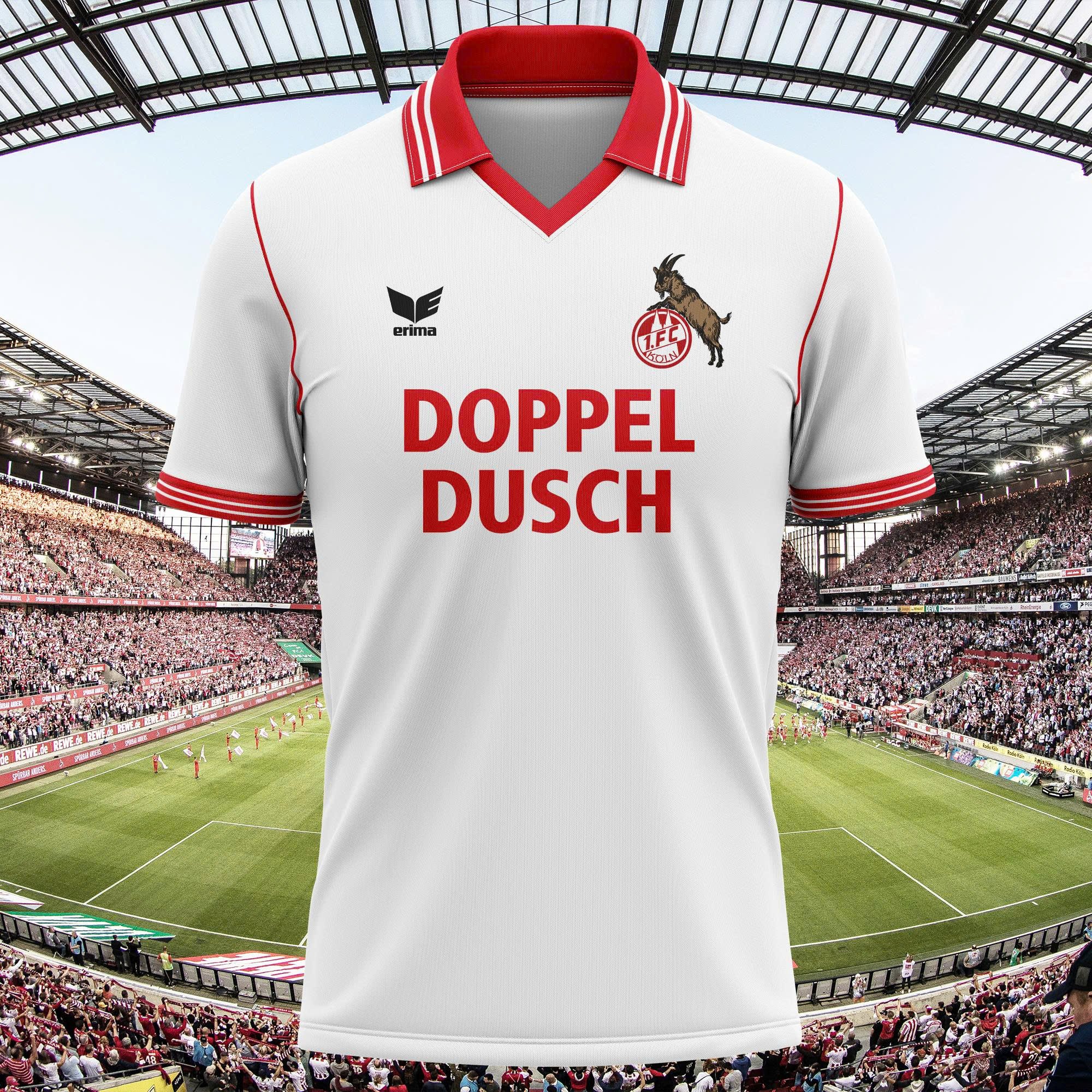 1. FC Köln 1983-84 Home Kit Retro Shirt PT58463